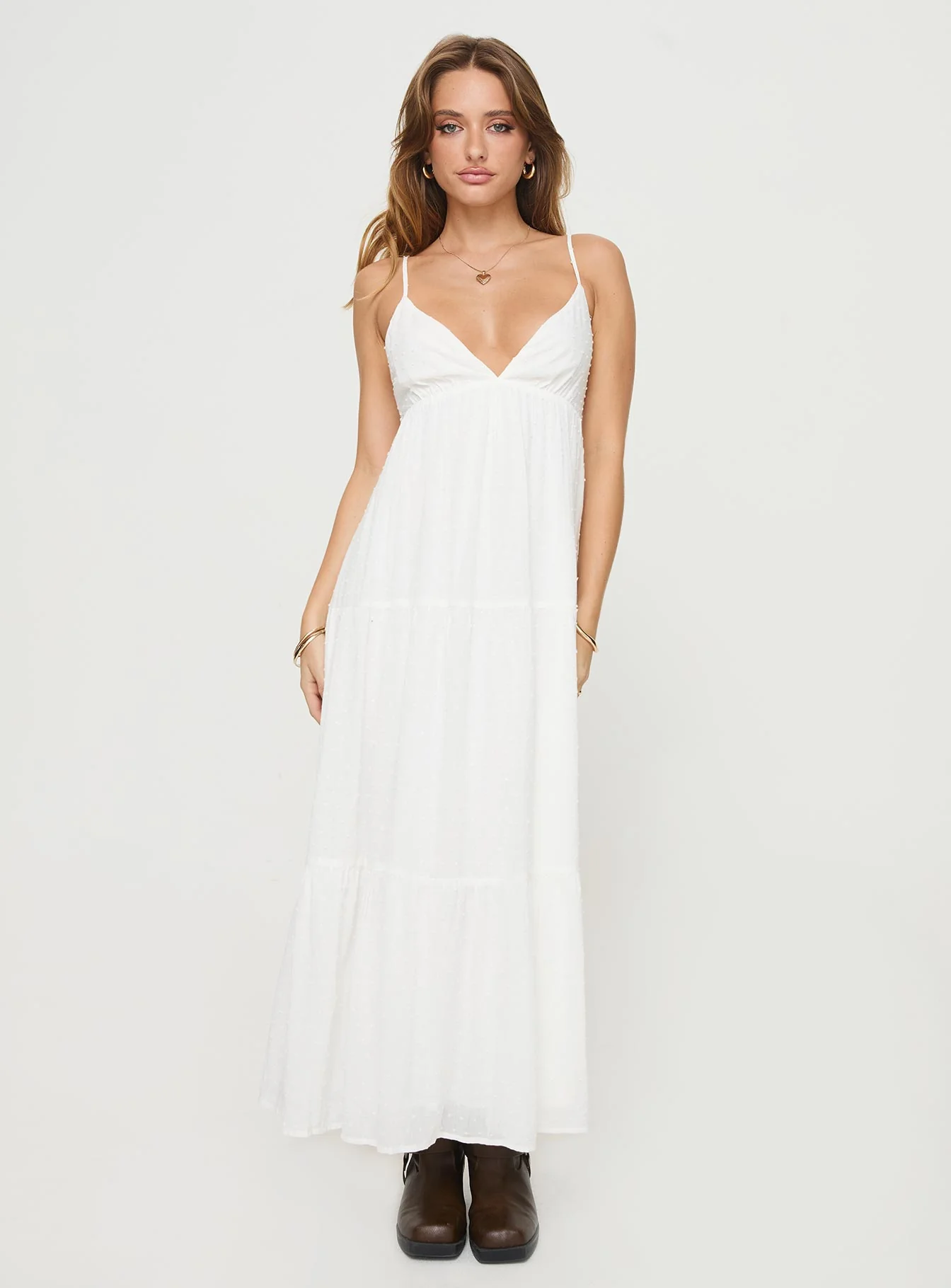 Koko Maxi Dress White