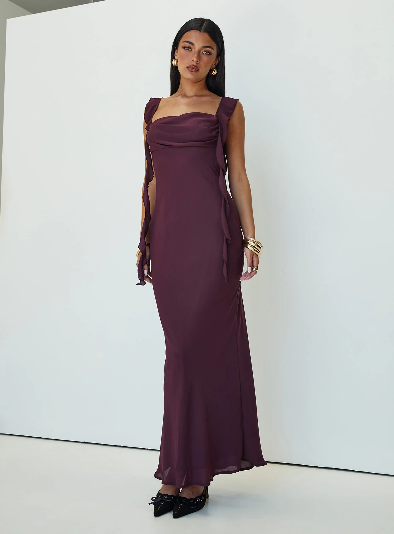 Lanai Maxi Dress Plum