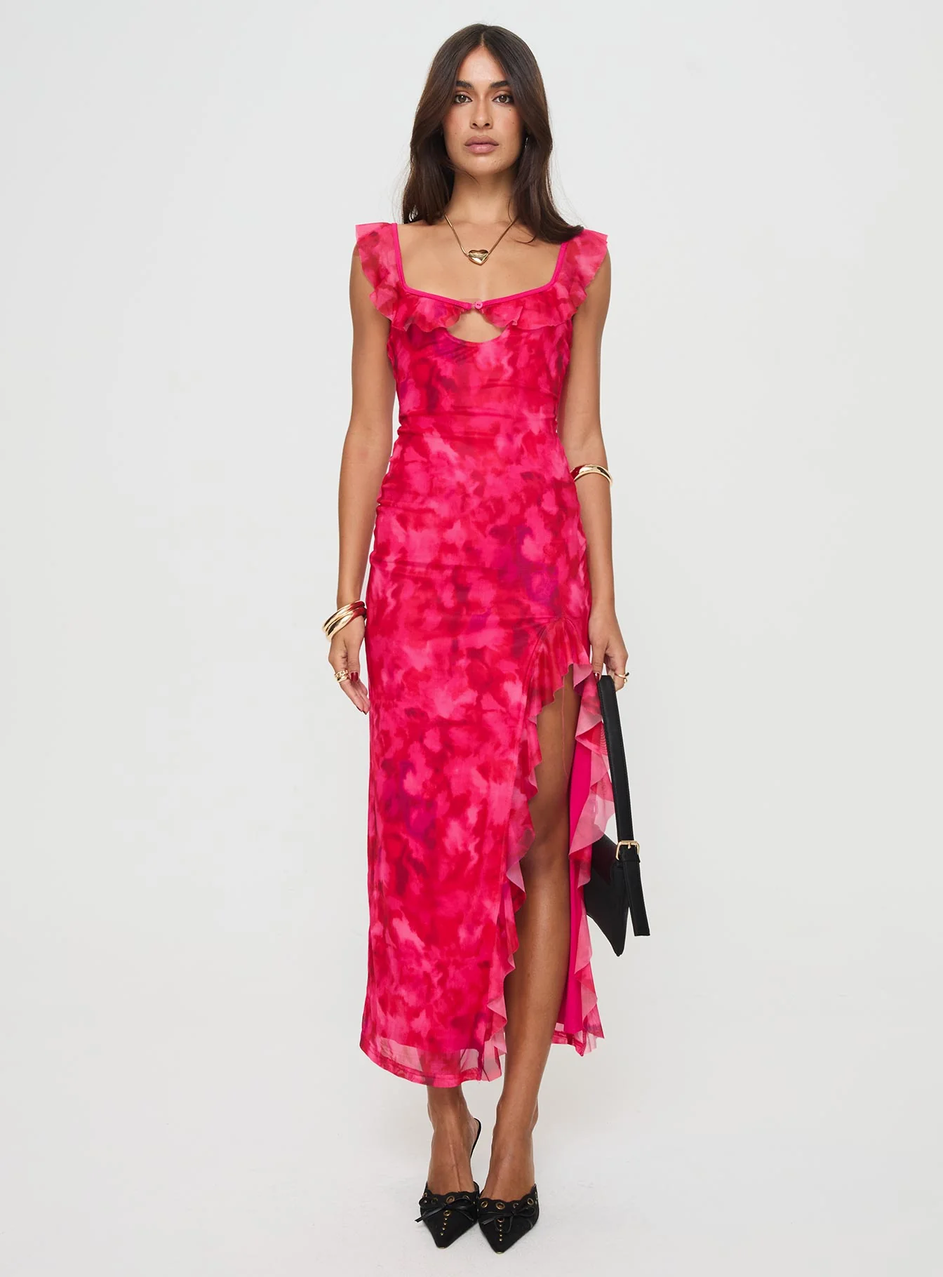 Ceri Maxi Dress Pink