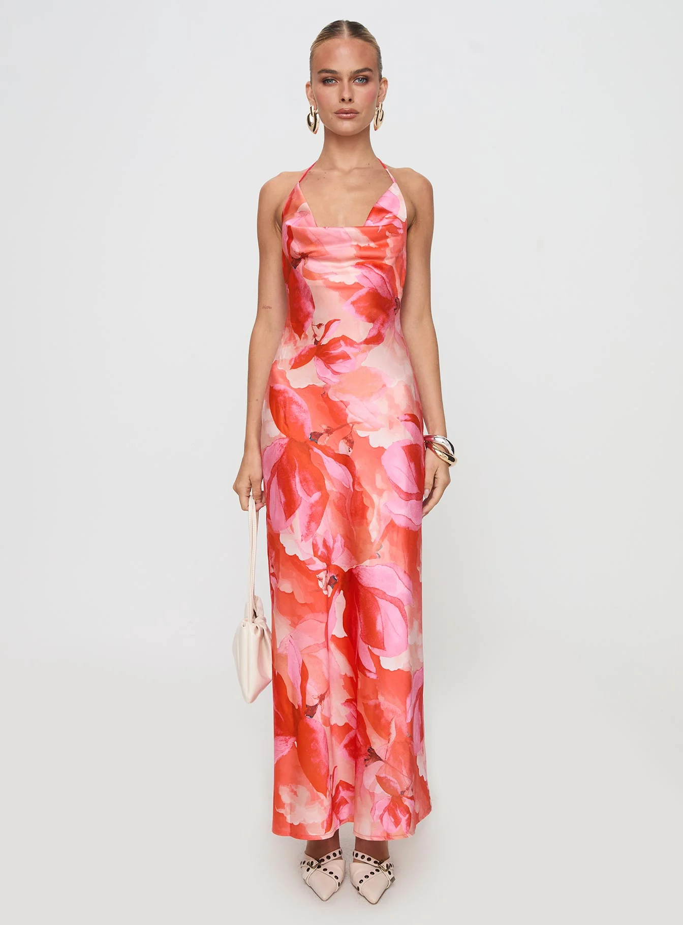 Simor Maxi Dress Red