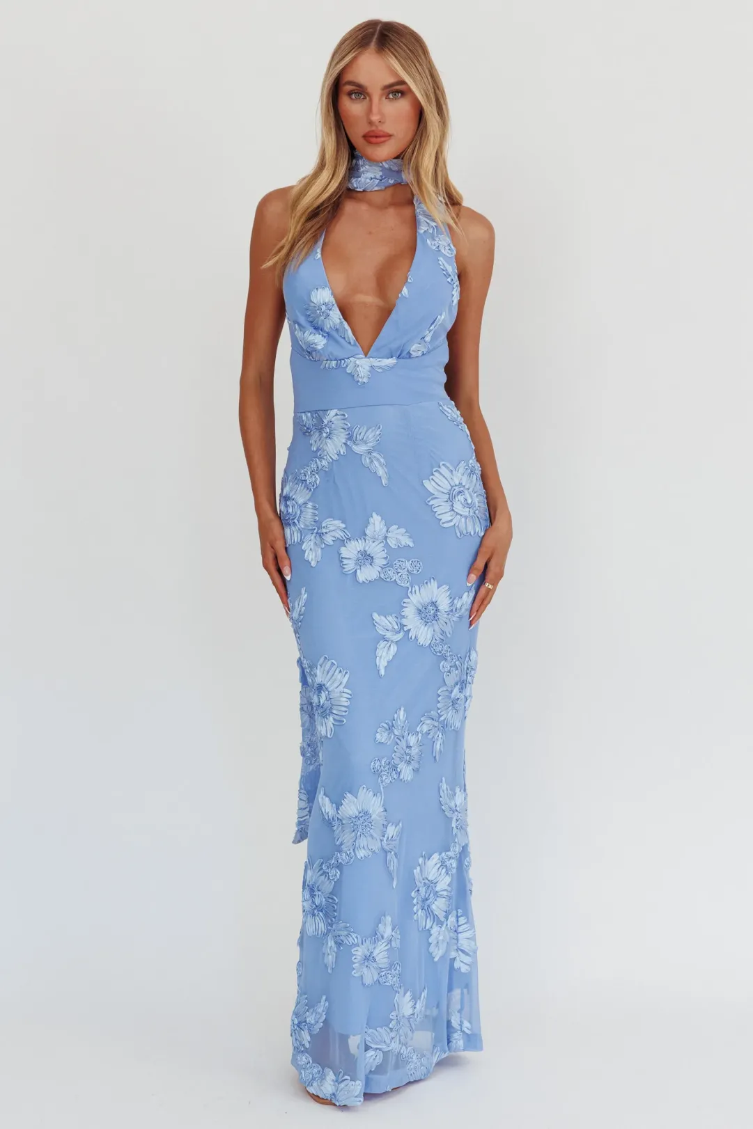 homecoming dresses in blue Lace Appliqued Short Dress with Long Sleeves HD0076 US0 / Custom Color Style:VR251 Silhouette_Sheath/Column Iggy lace-trimmed polka-dot midi Thora effortlessly transitions from