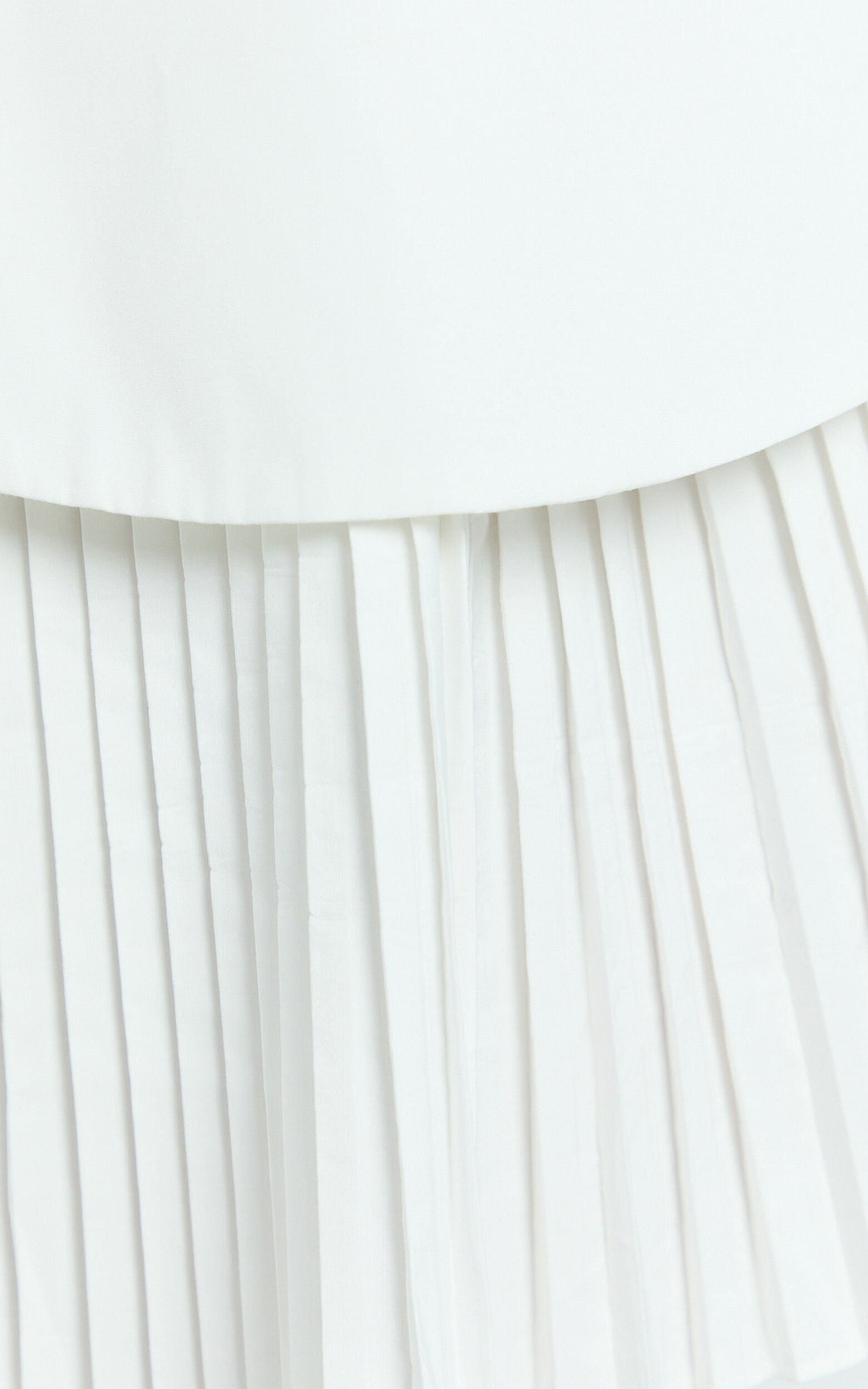 Izara Mini Dress - Off Shoulder Pleated Dress in Black/White