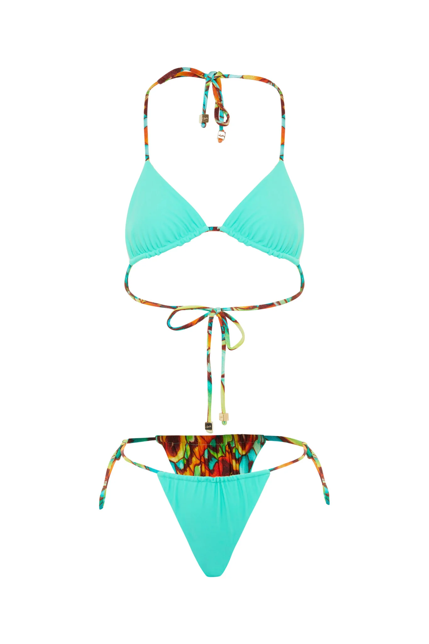 VDM The Label Blair Butterfly Reversible Top