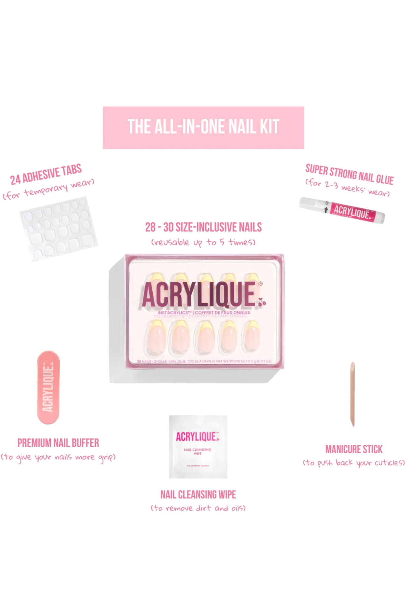 ACRYLIQUE Instacrylics Limoncello