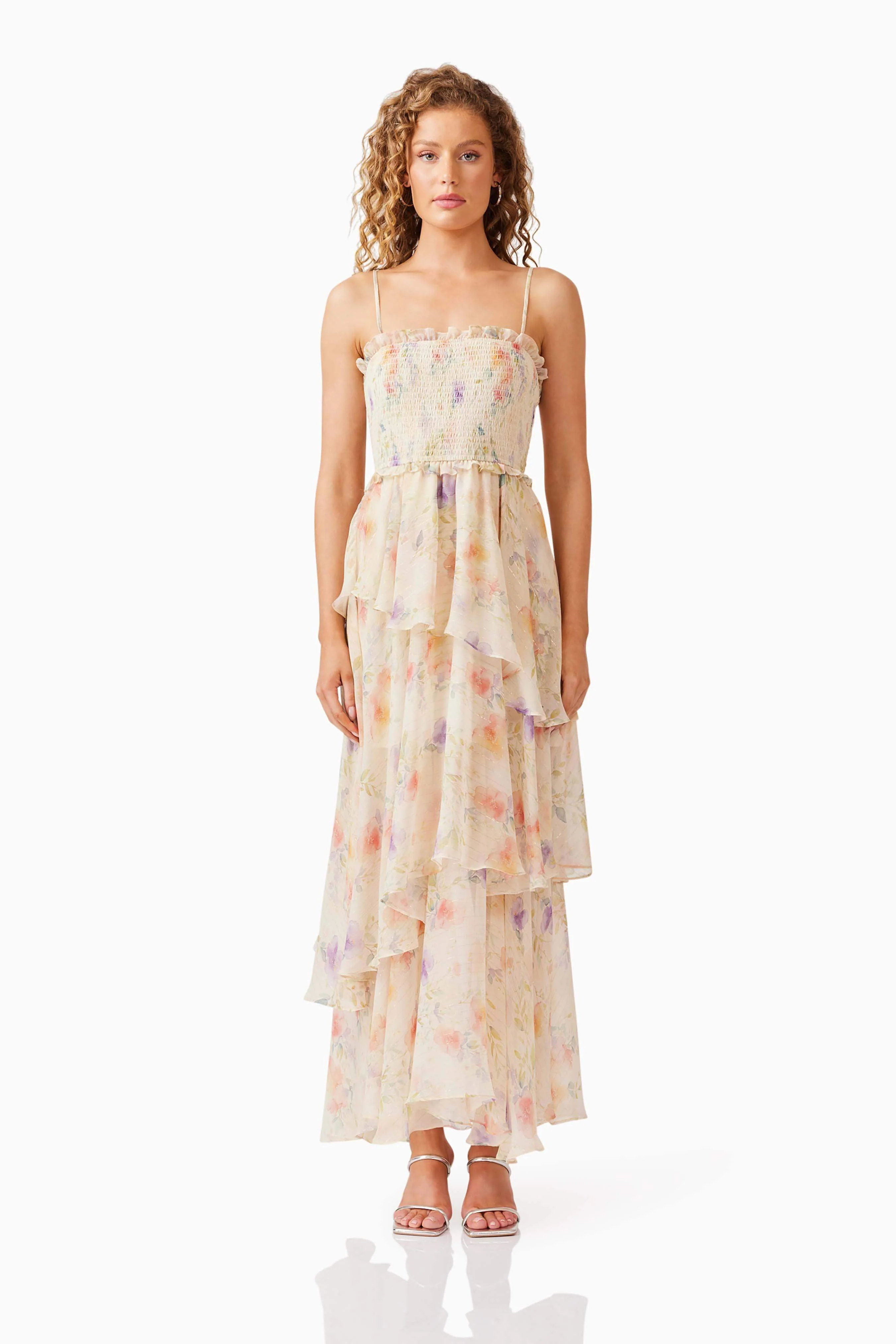 Livette Maxi Dress in Floral