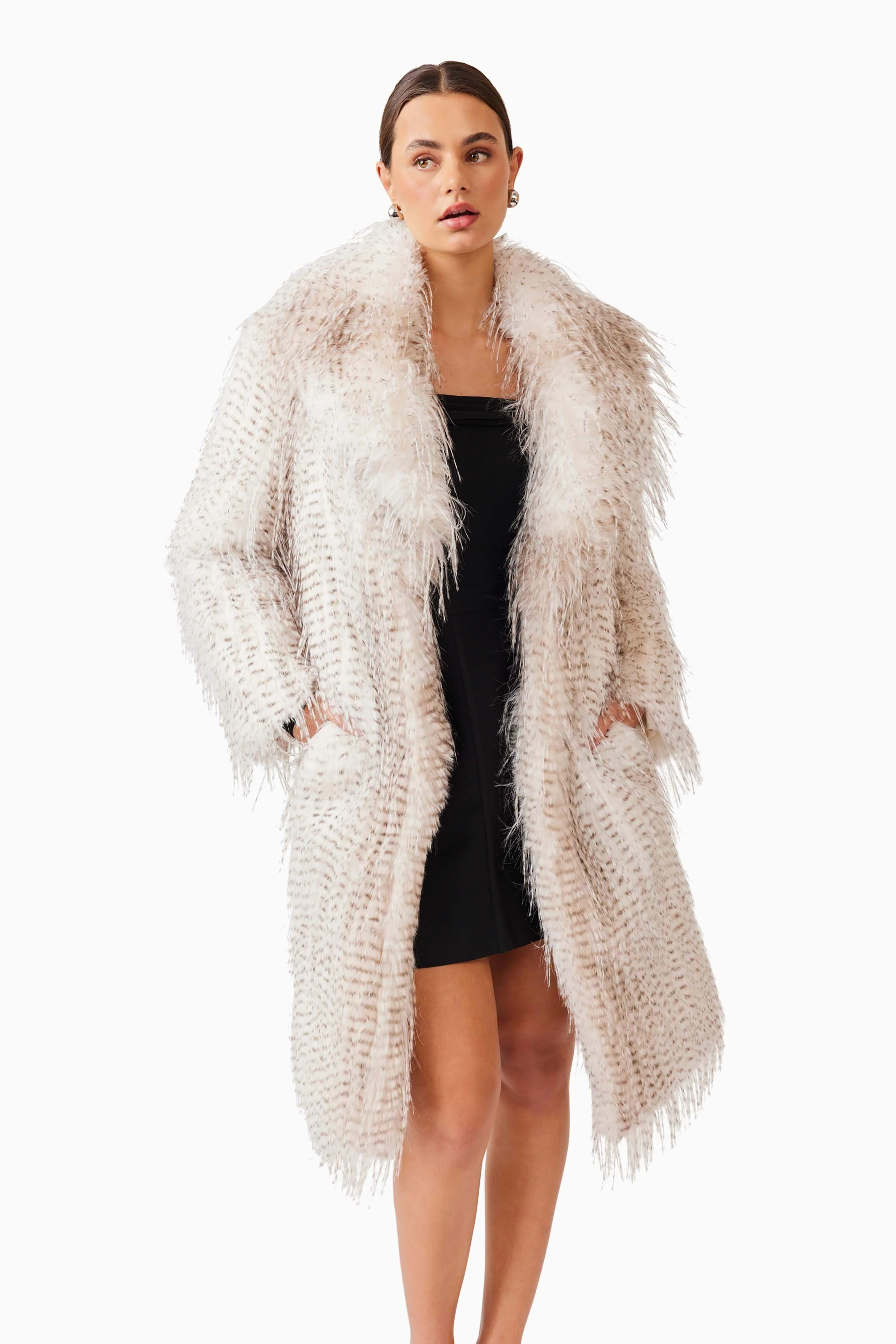 Tansy Coat in White