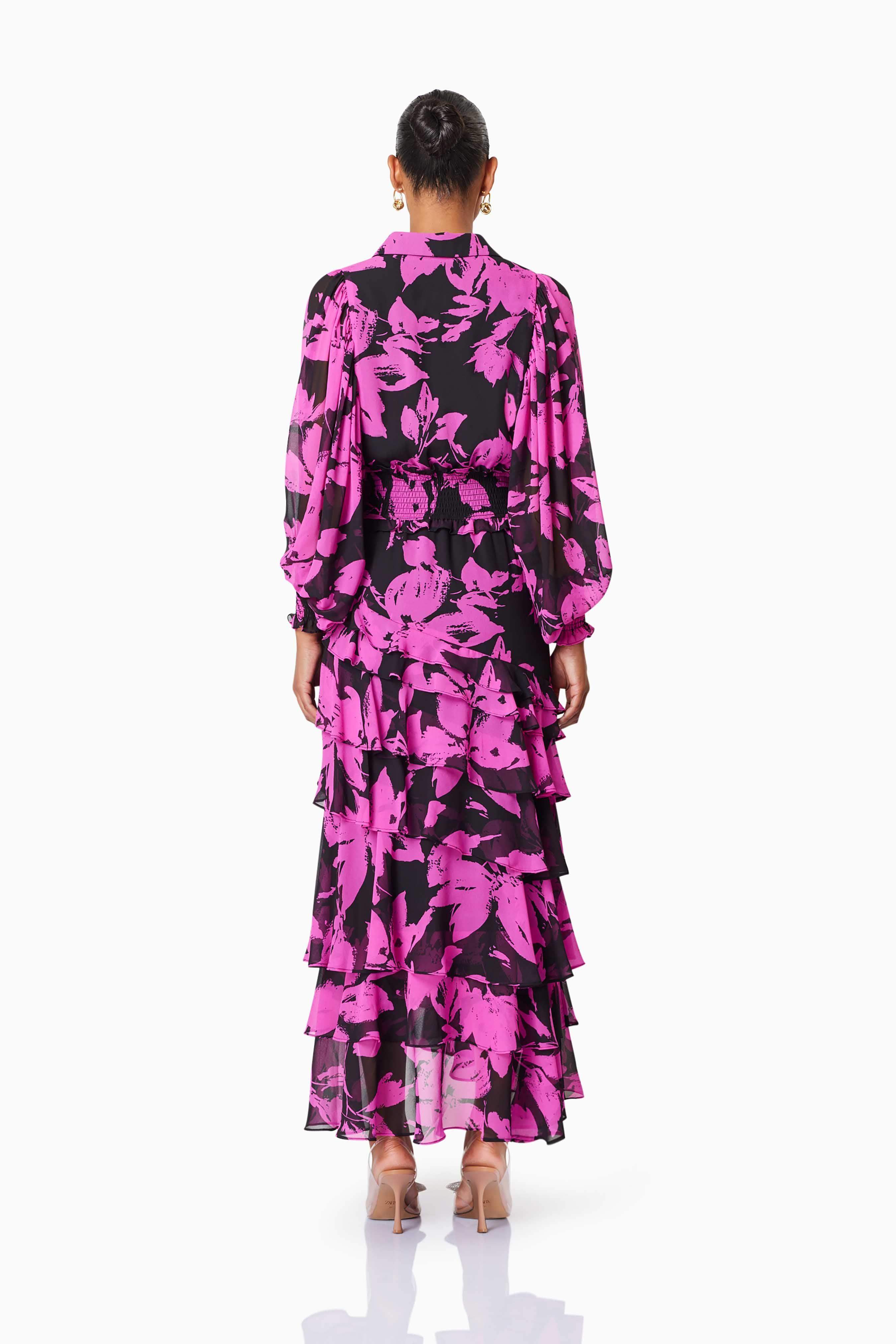 Yuna Hilo Maxi Dress In Pink