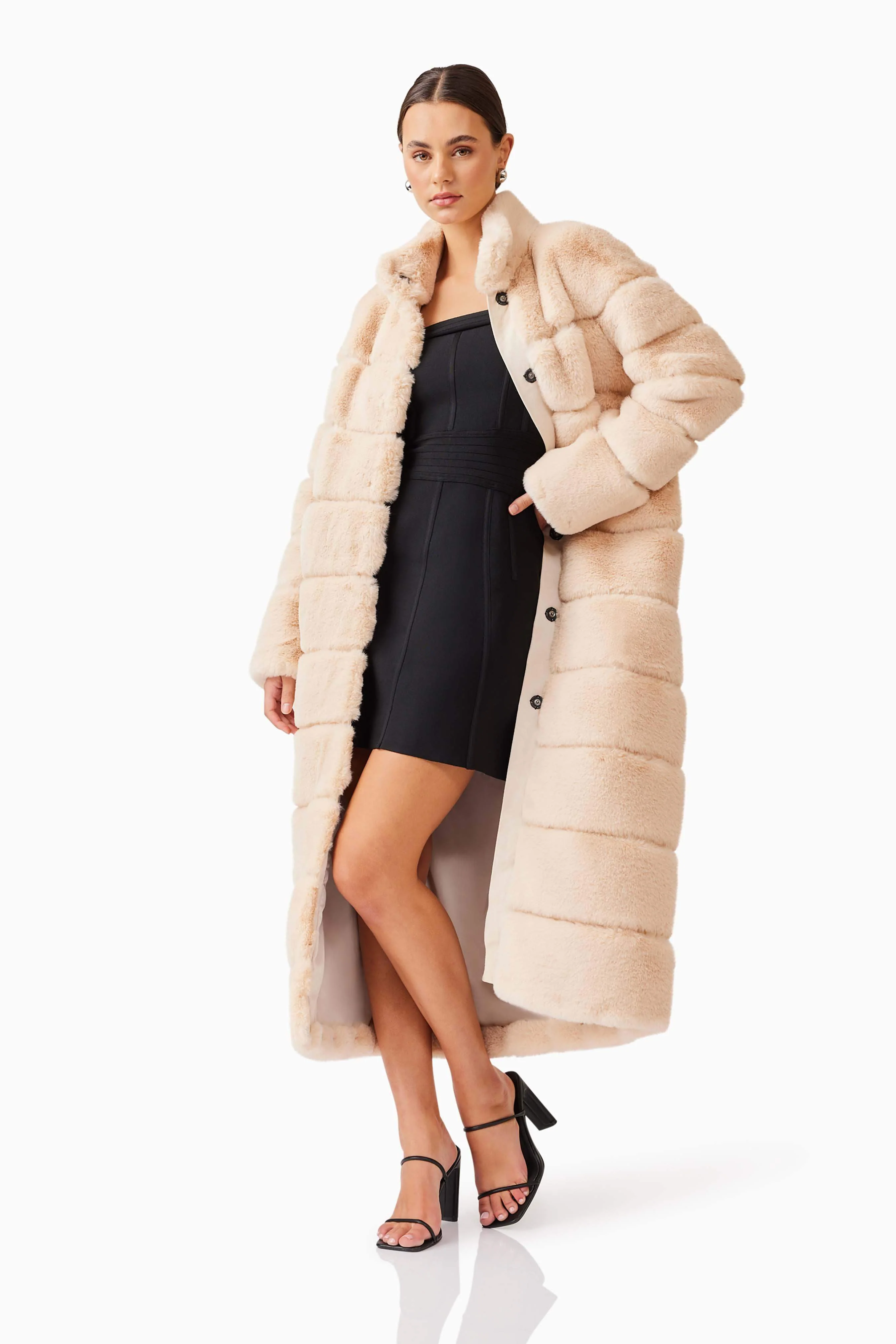 Daphne Coat in Beige