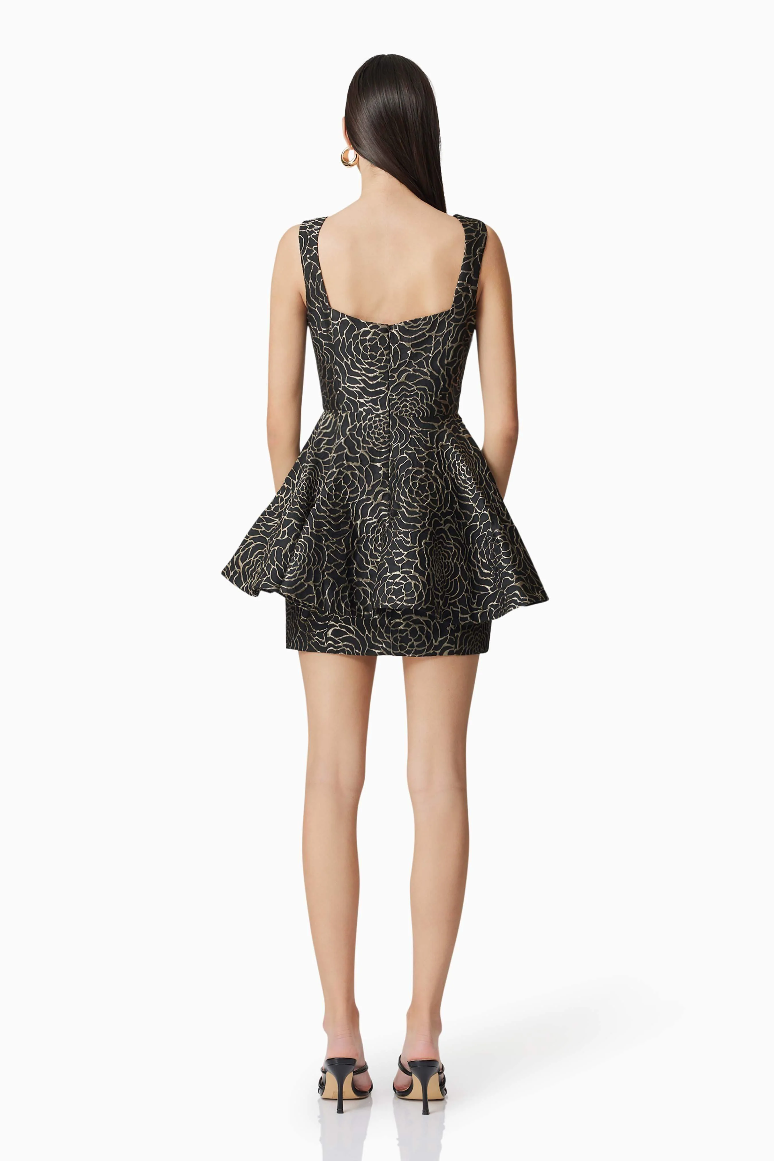 Deanna Mini Dress in Black