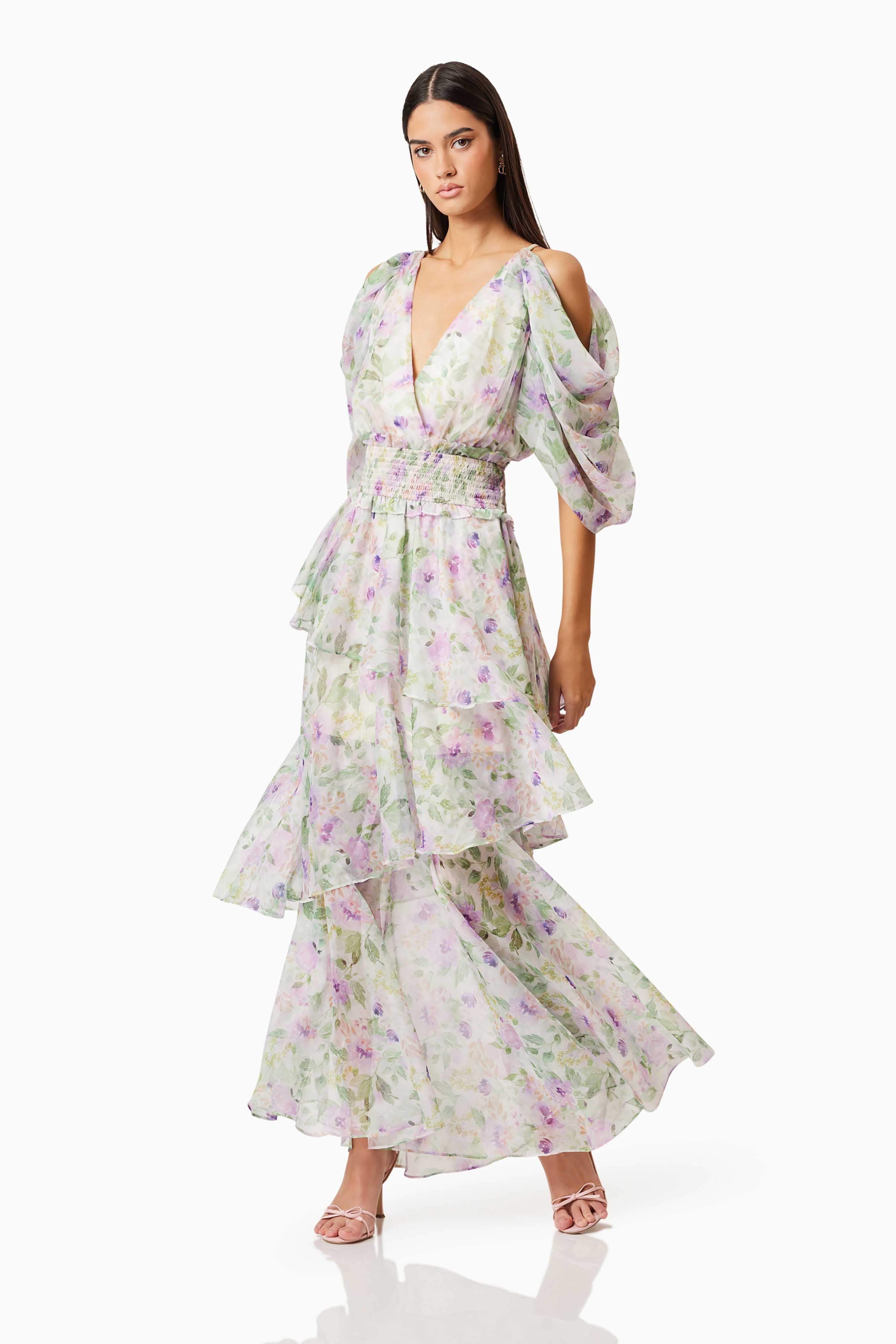 Mirabelle Maxi Dress In Floral