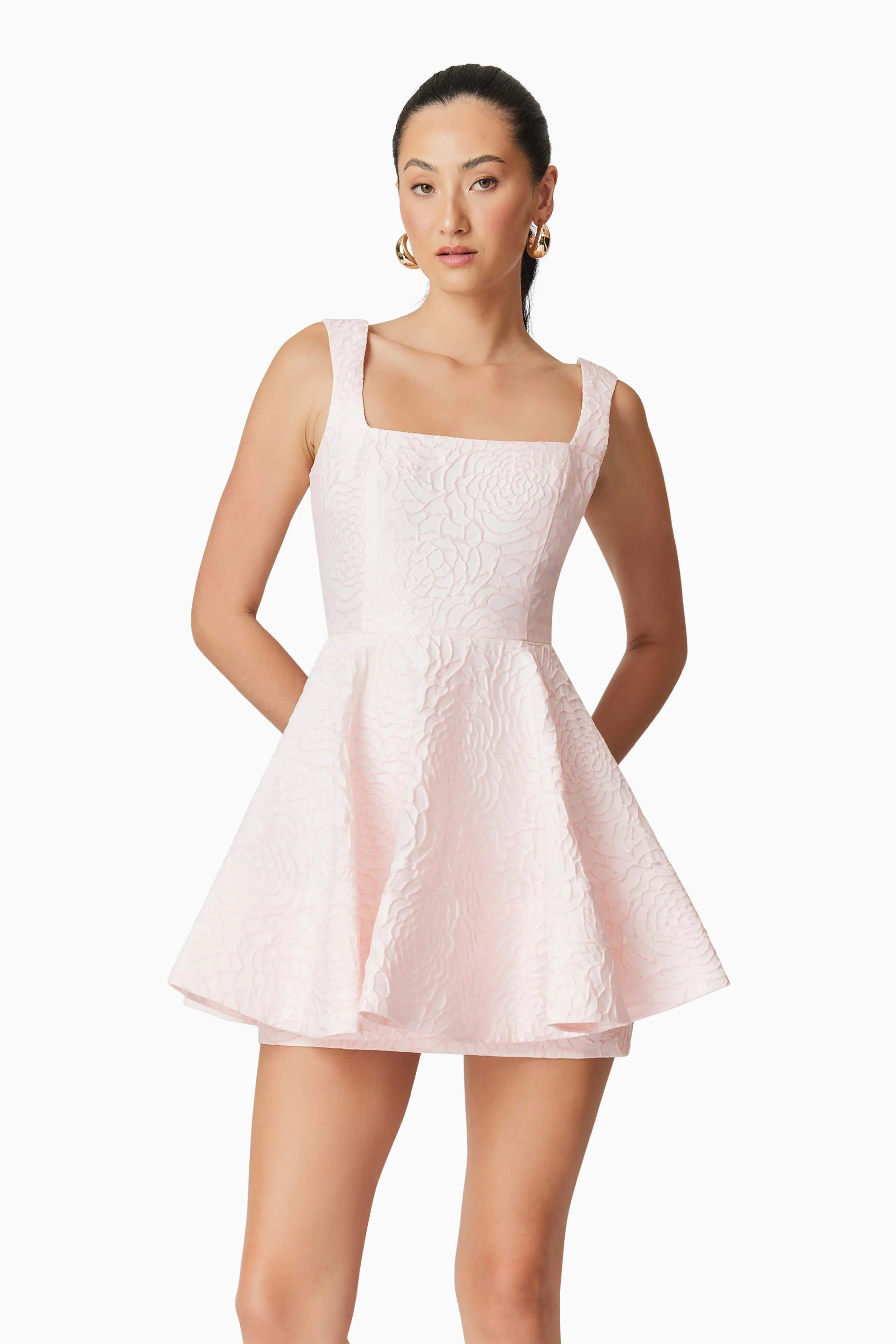 Deanna Mini Dress in Pink