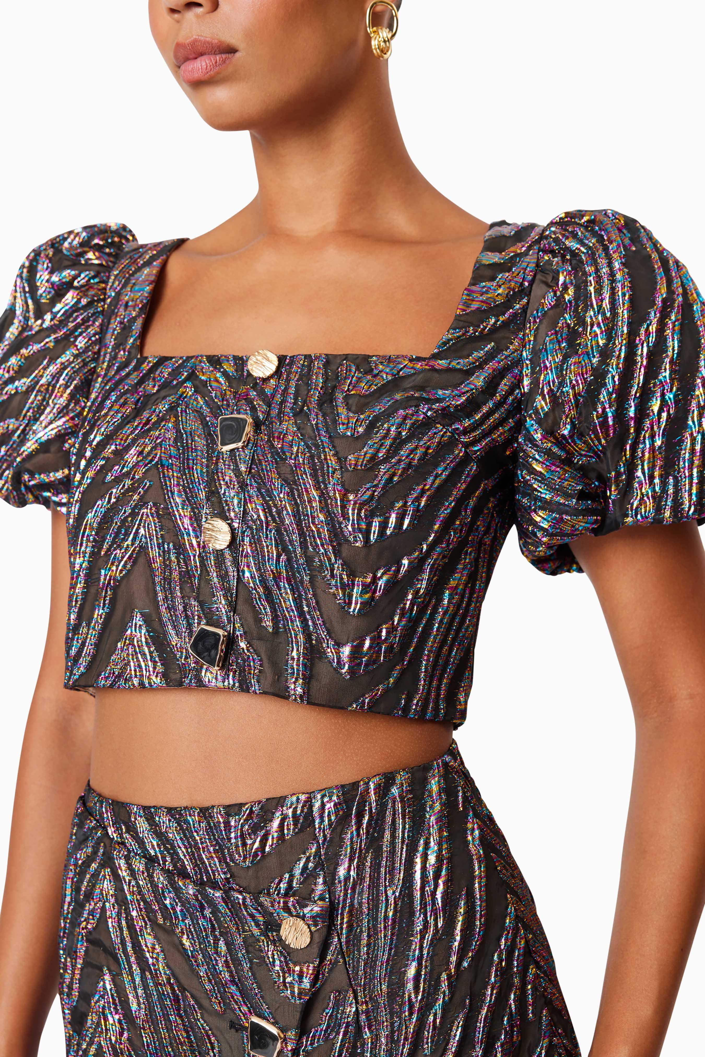 Mikayla Two Piece Set In Purple