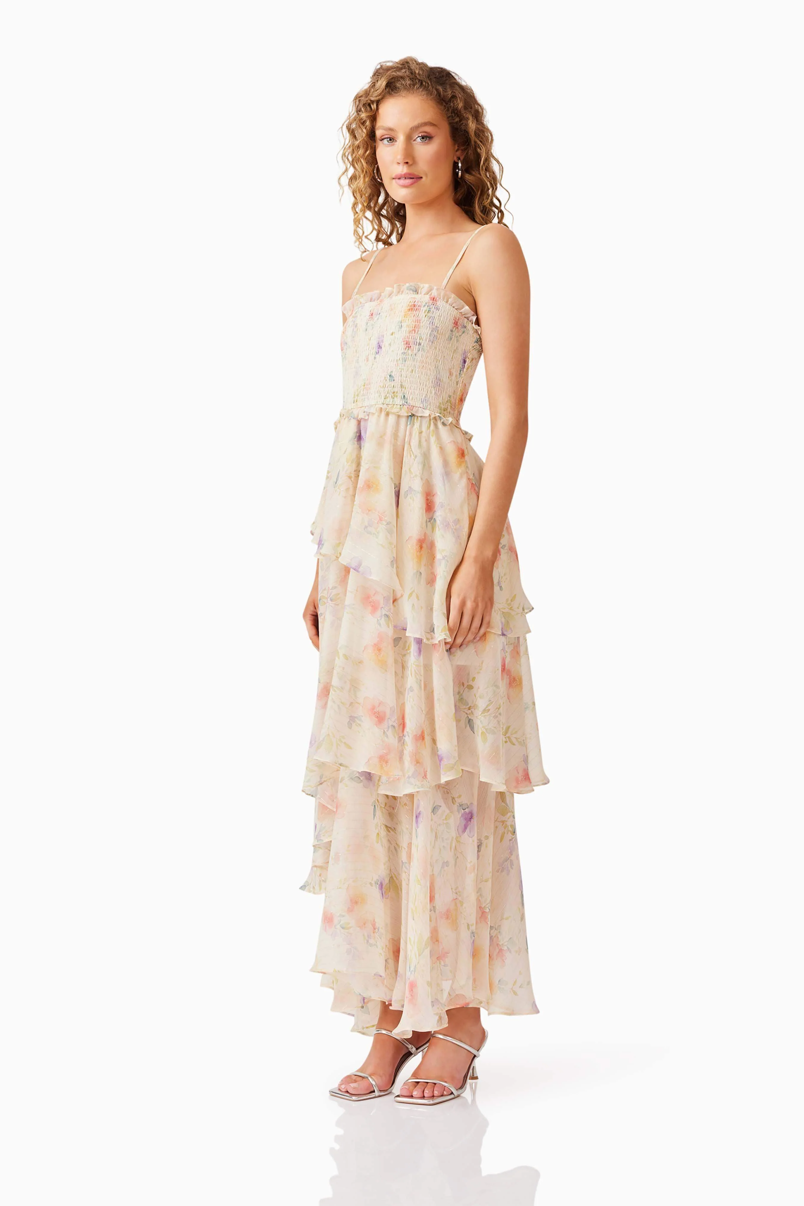 Livette Maxi Dress in Floral