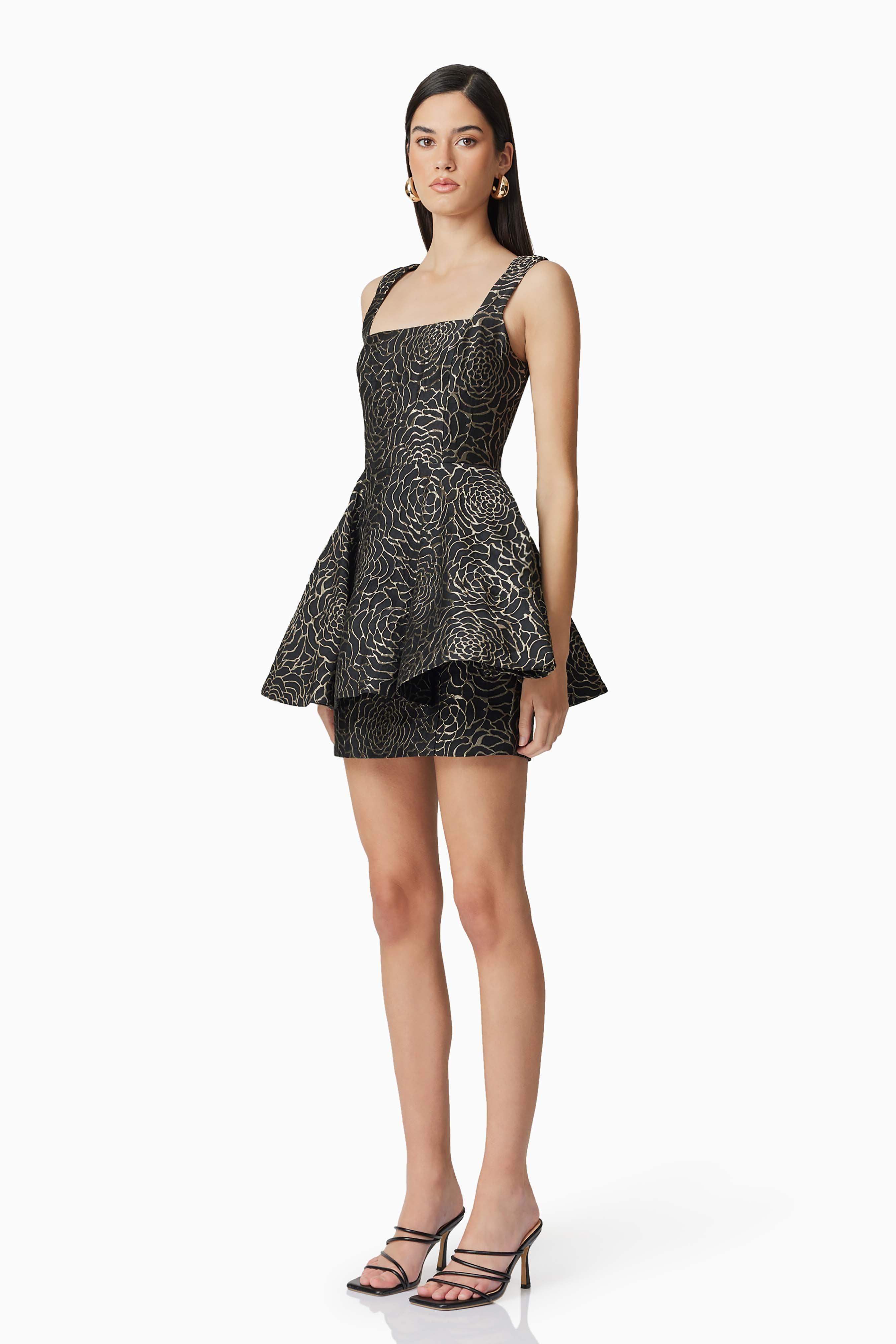 Deanna Mini Dress in Black