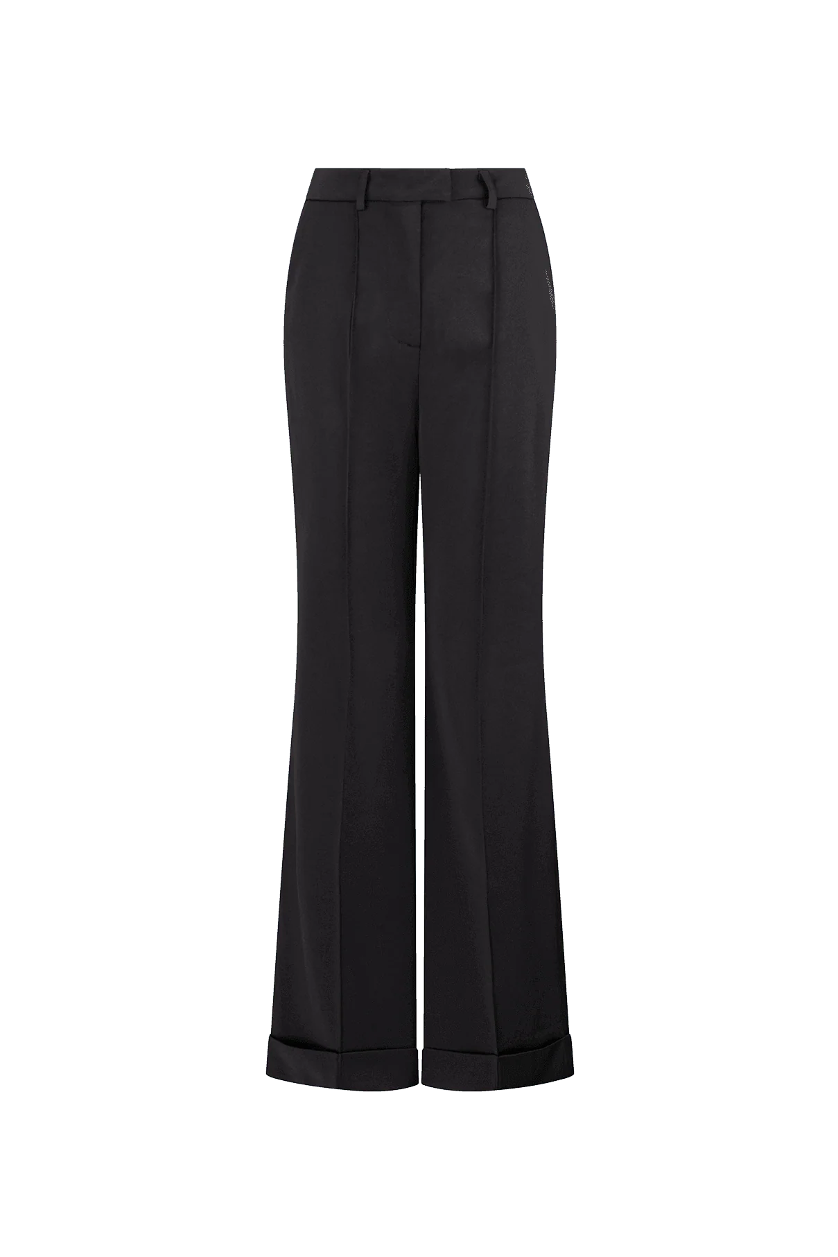 CURAAE Hazel Fit Flare Trouser In Black