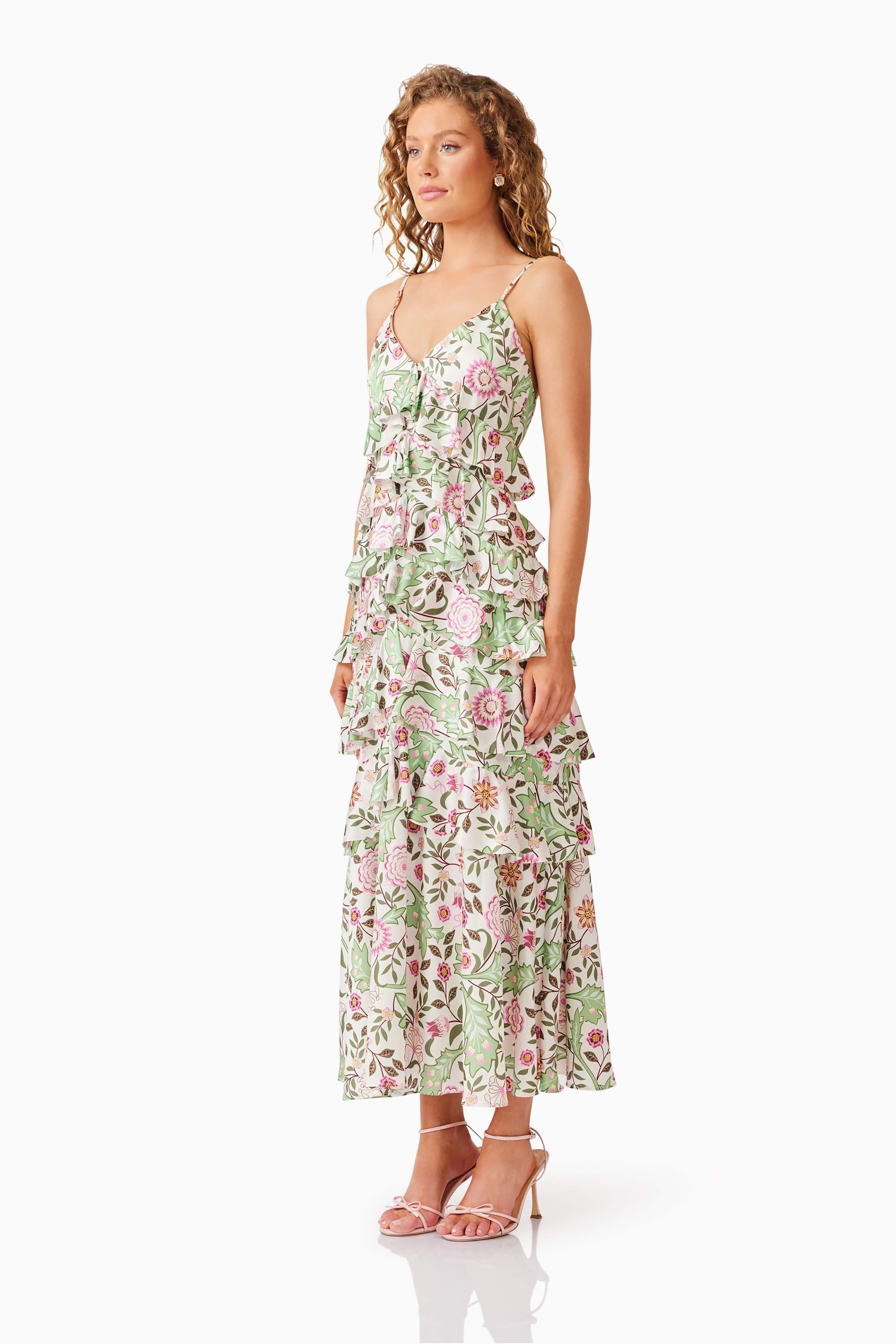 Maysa Maxi Dress in Floral