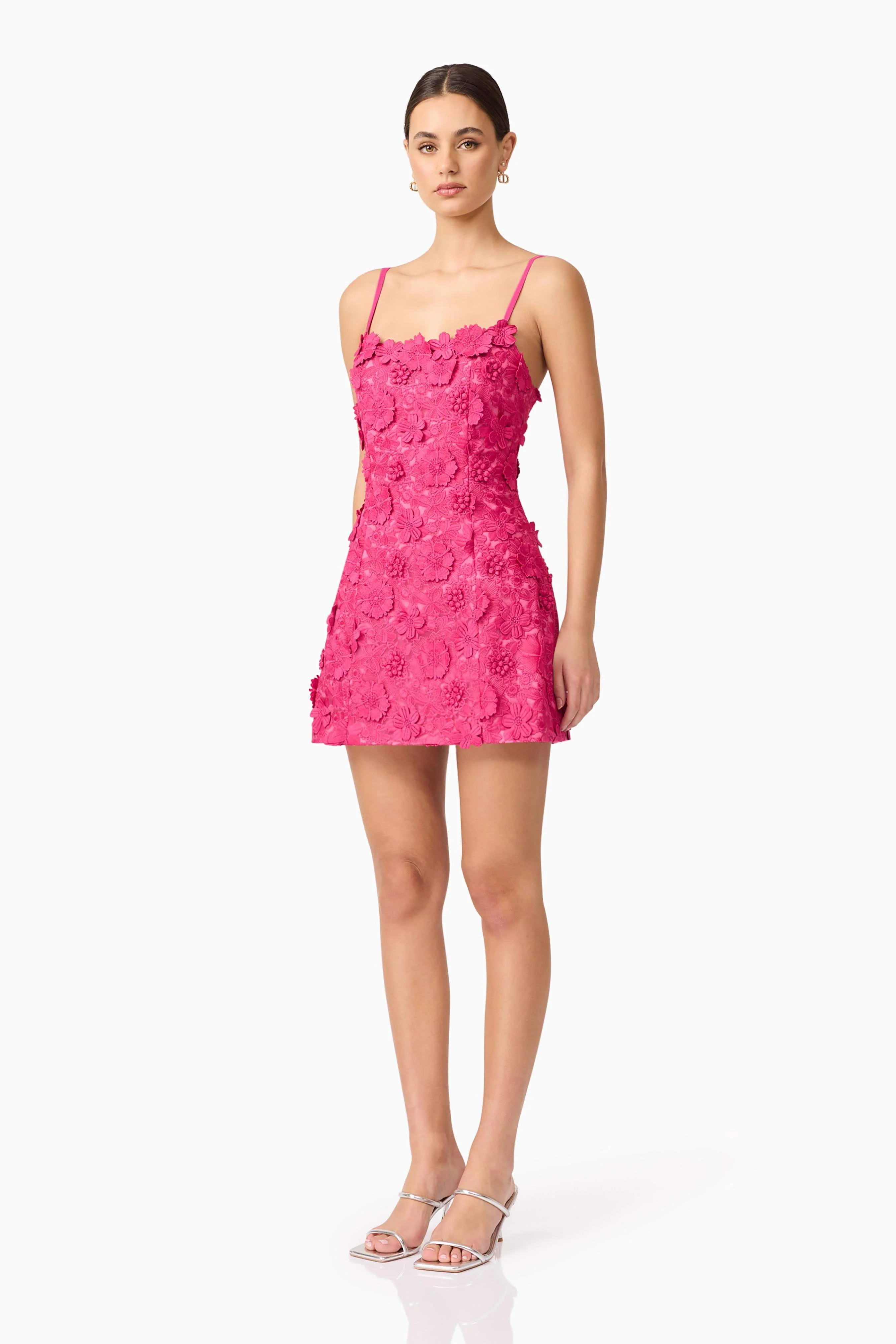 Claudia Party Dress in Pink