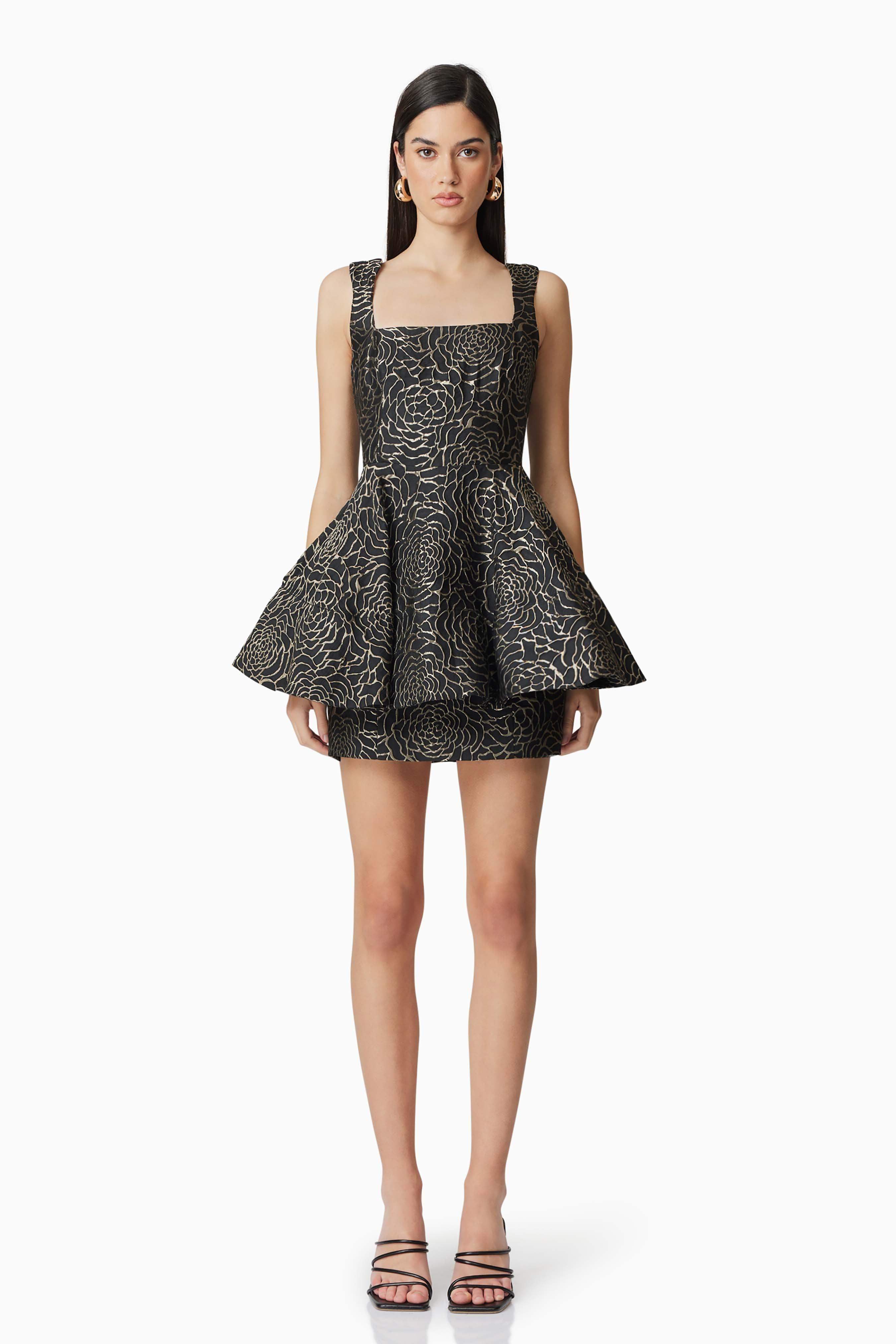 Deanna Mini Dress in Black