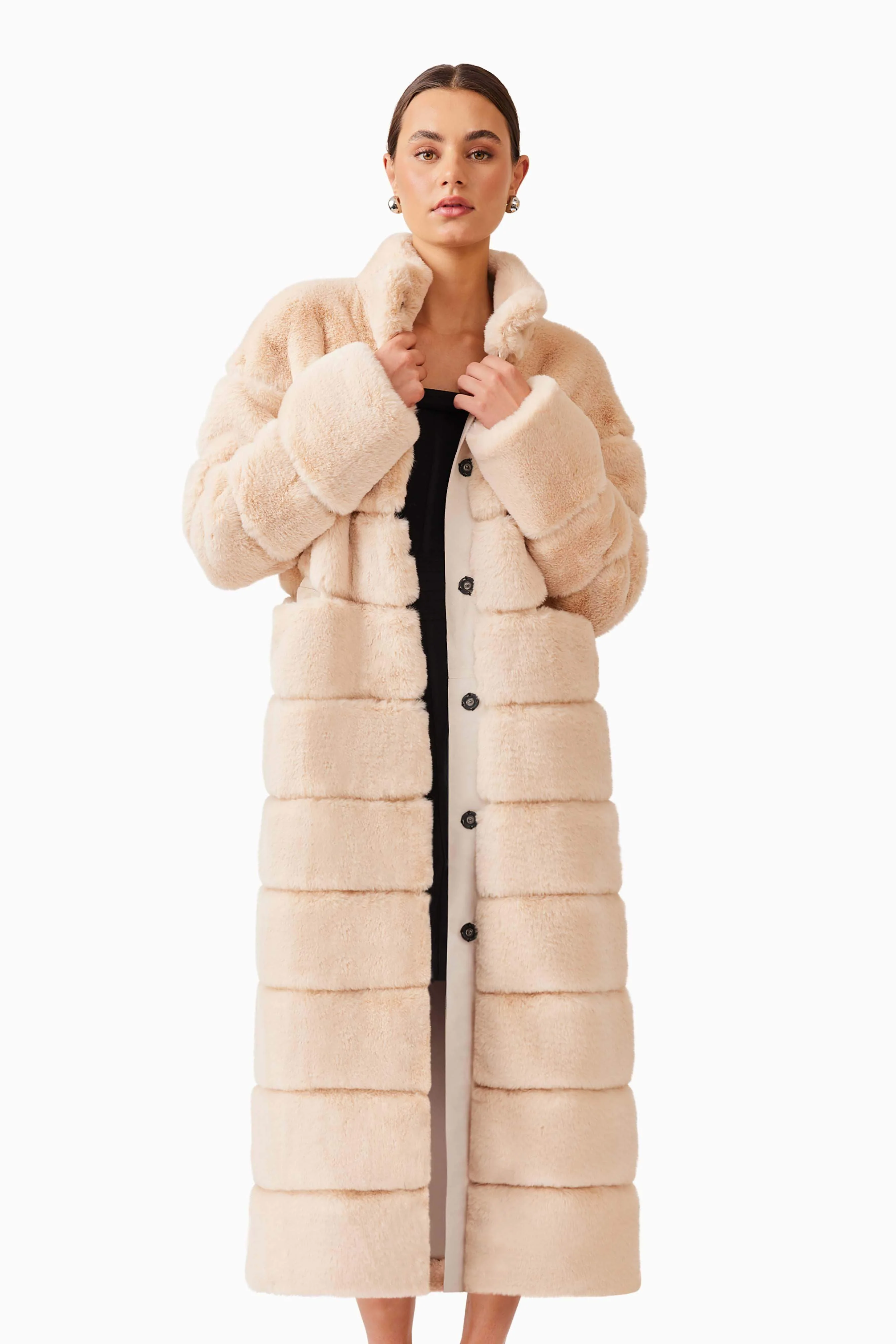 Daphne Coat in Beige