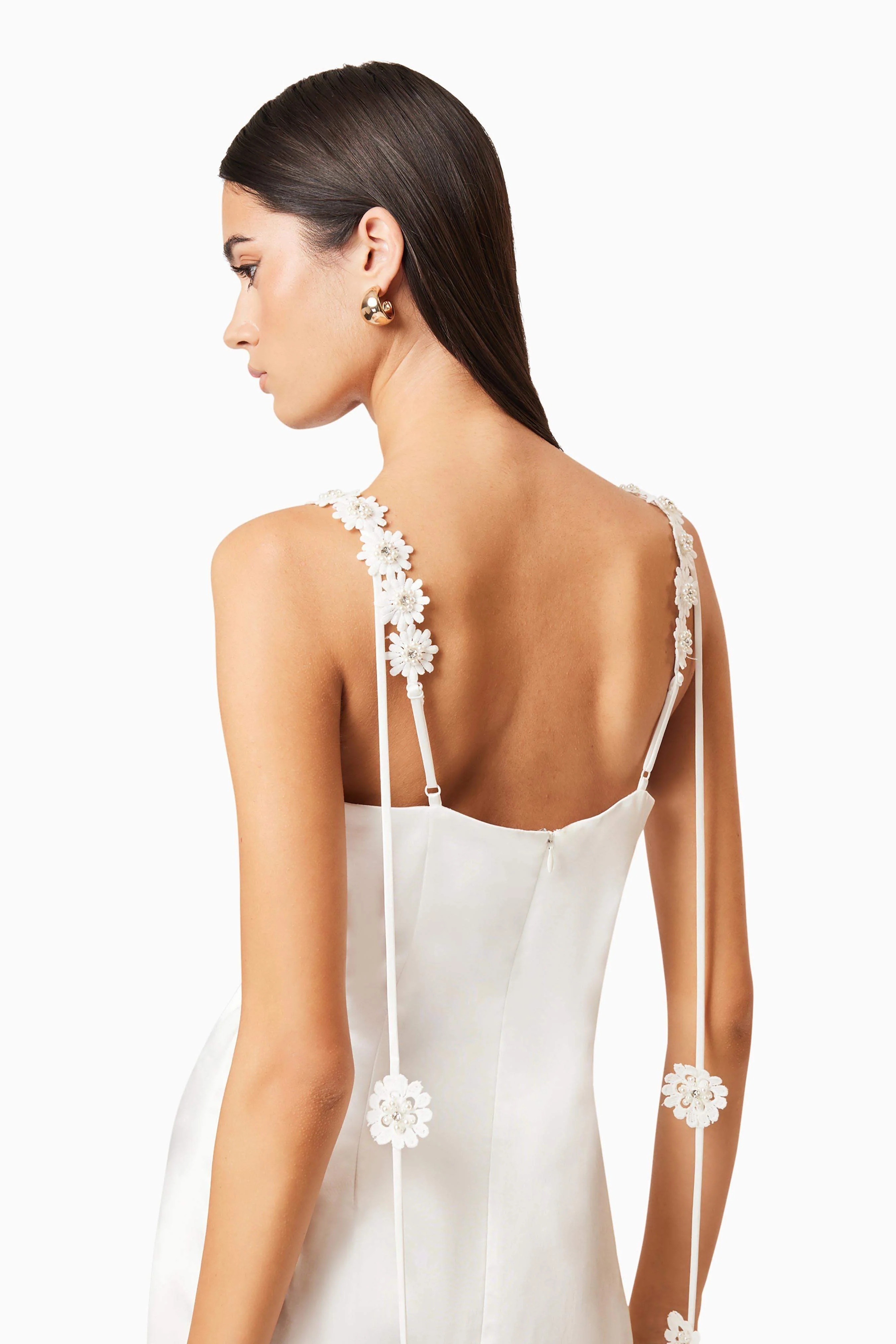 Clarissa Mini Dress In White