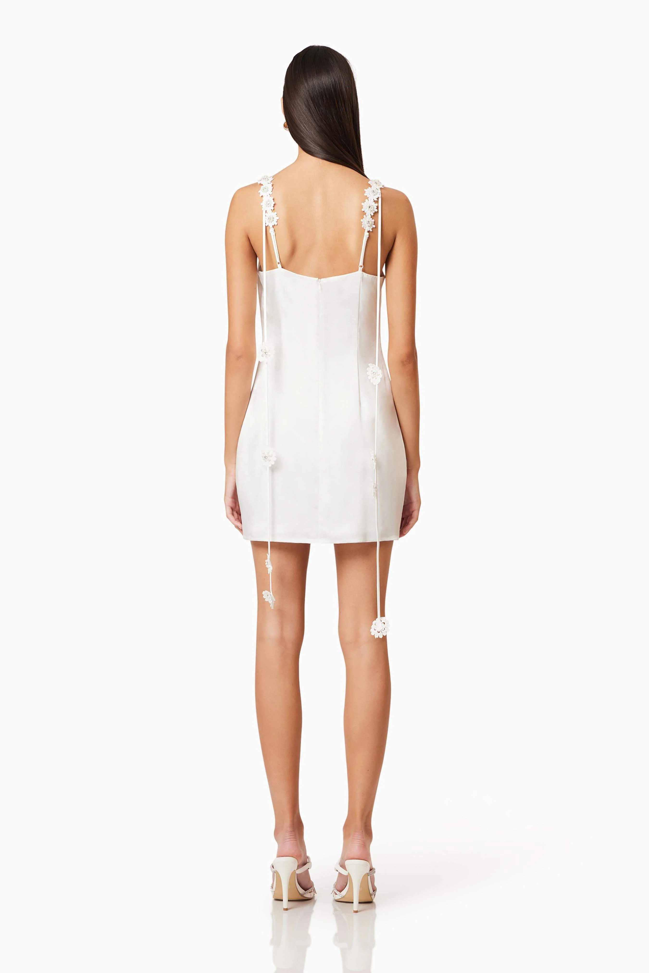 Clarissa Mini Dress In White