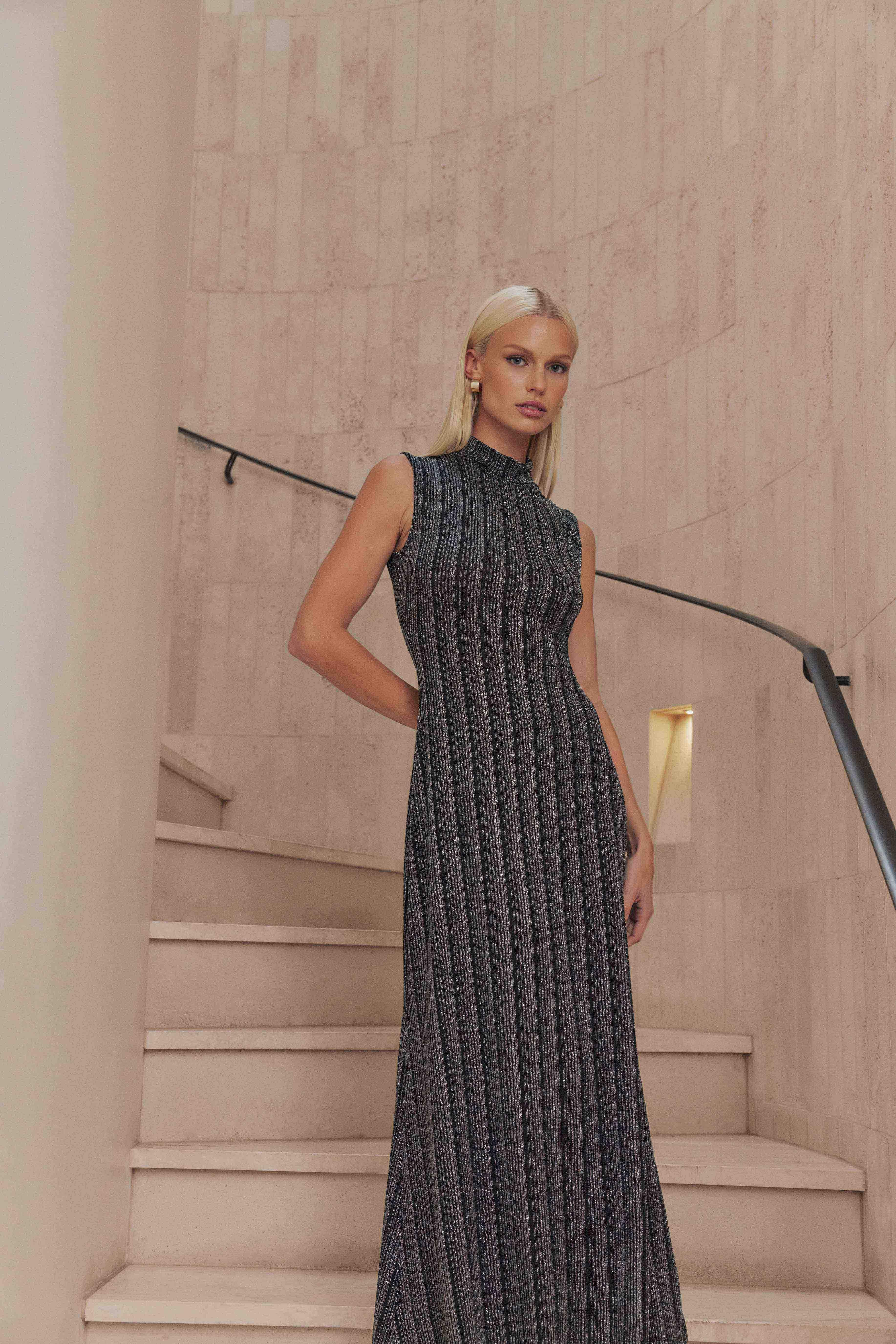 CURAAE Tiffany Maxi Sleeveless Dress