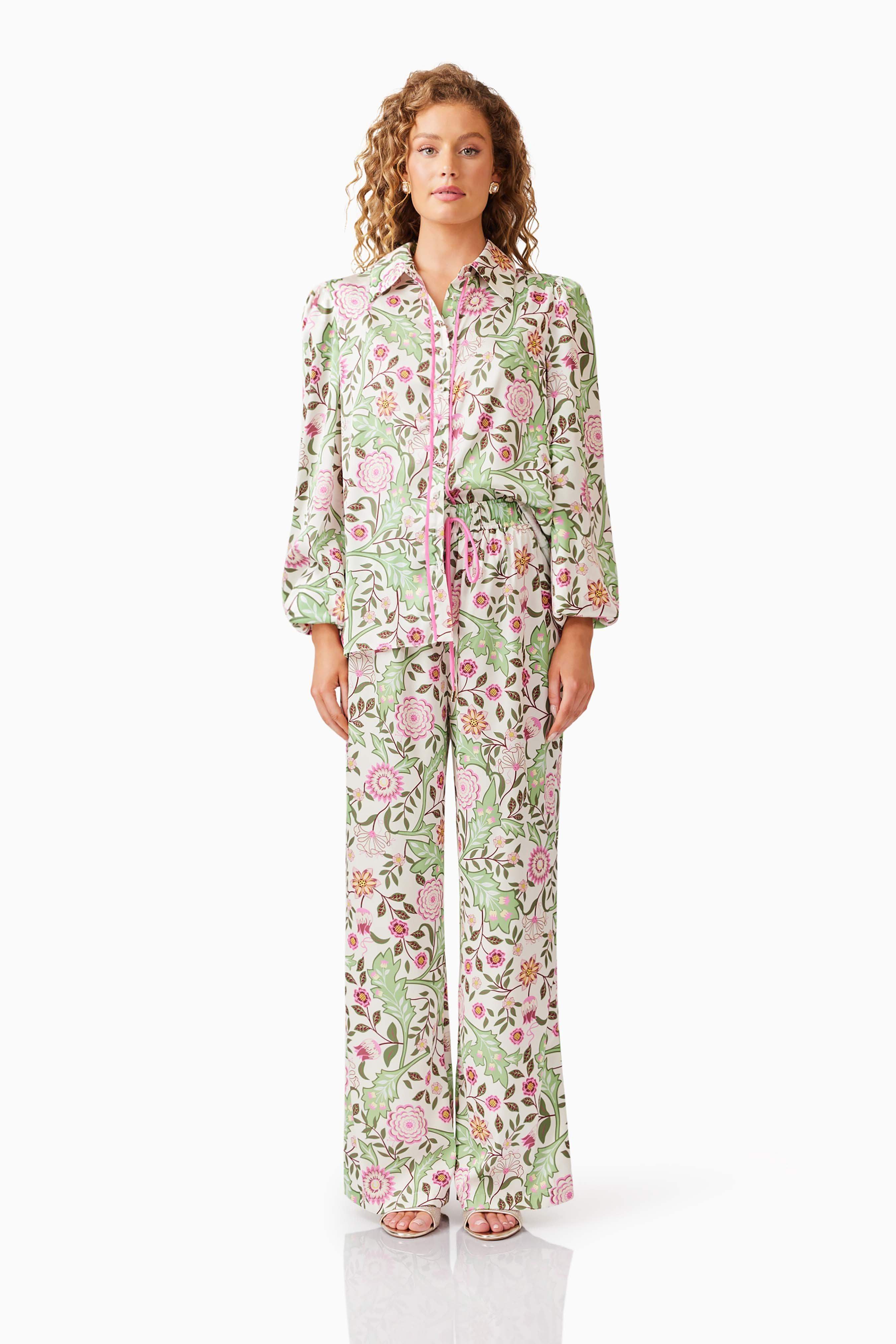 Maysa Pants Set in Floral