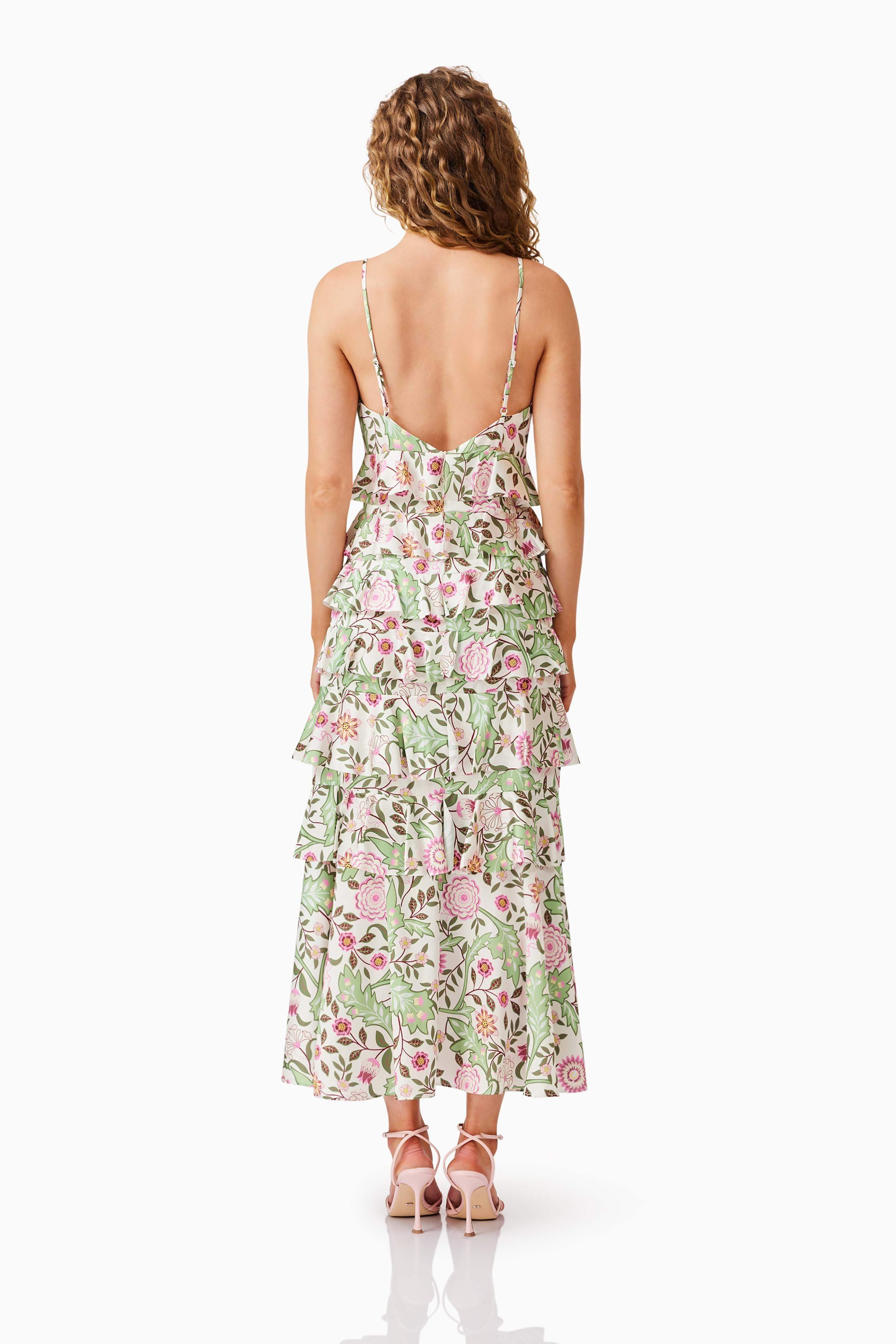 Maysa Maxi Dress in Floral