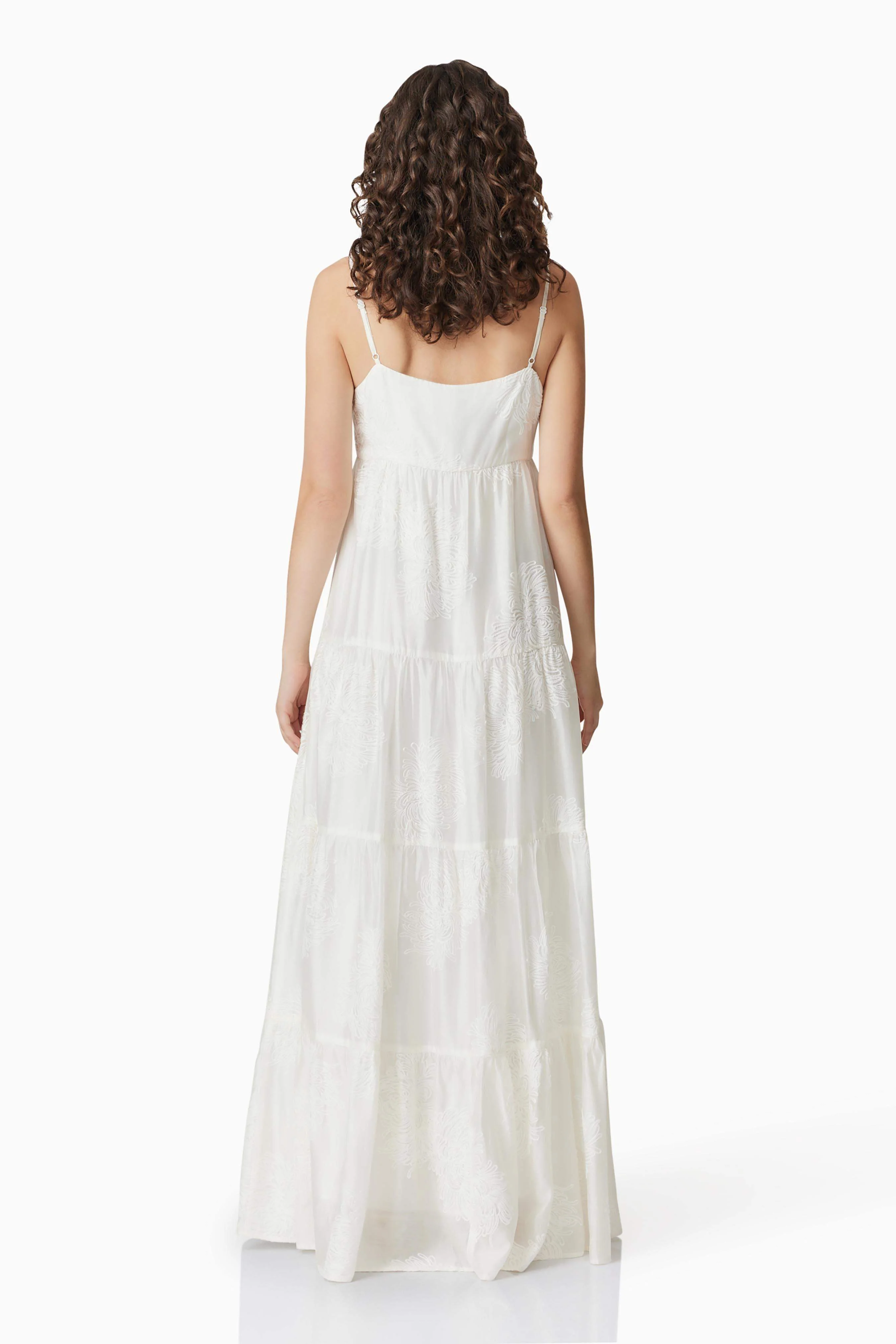 CURAAE Grace Maxi Dress in White