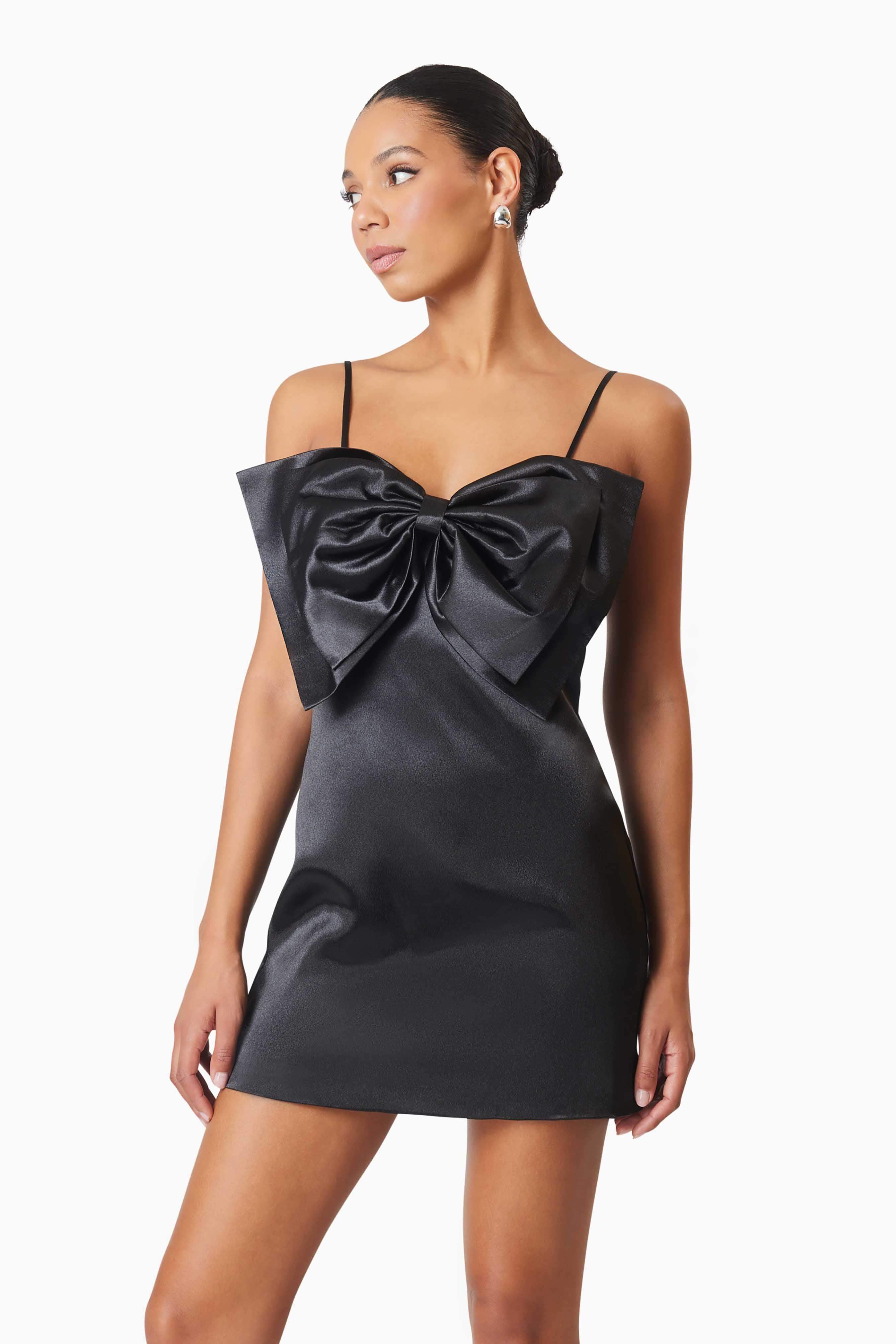 Ember Mini Party Dress In Black