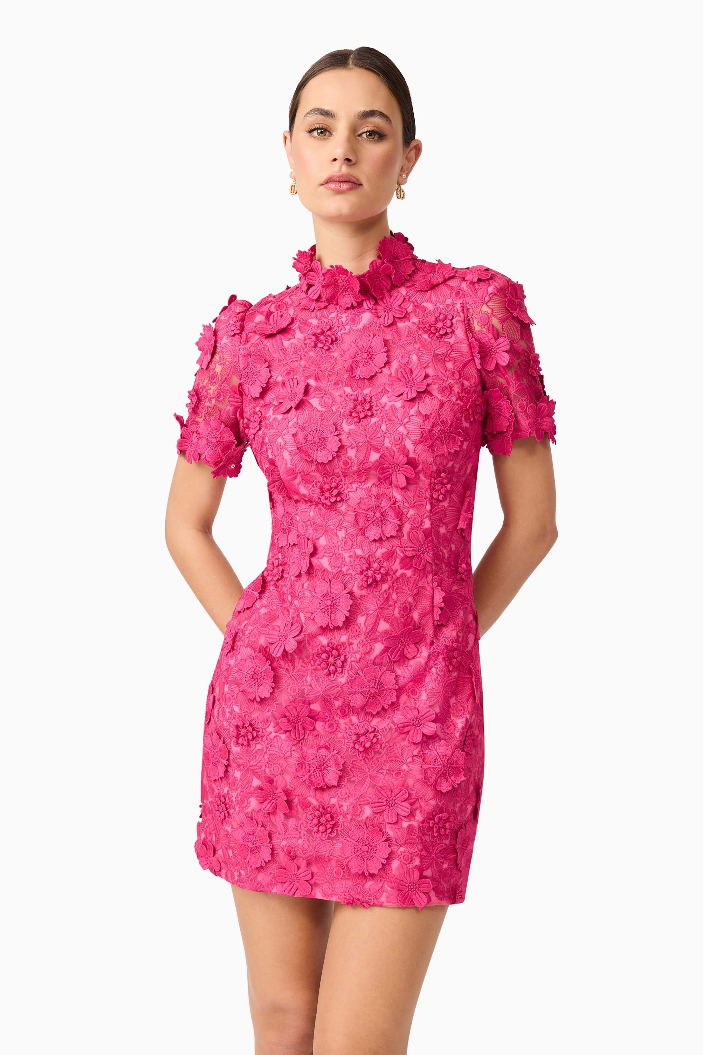 Claudia Short Sleeve Mini Dress