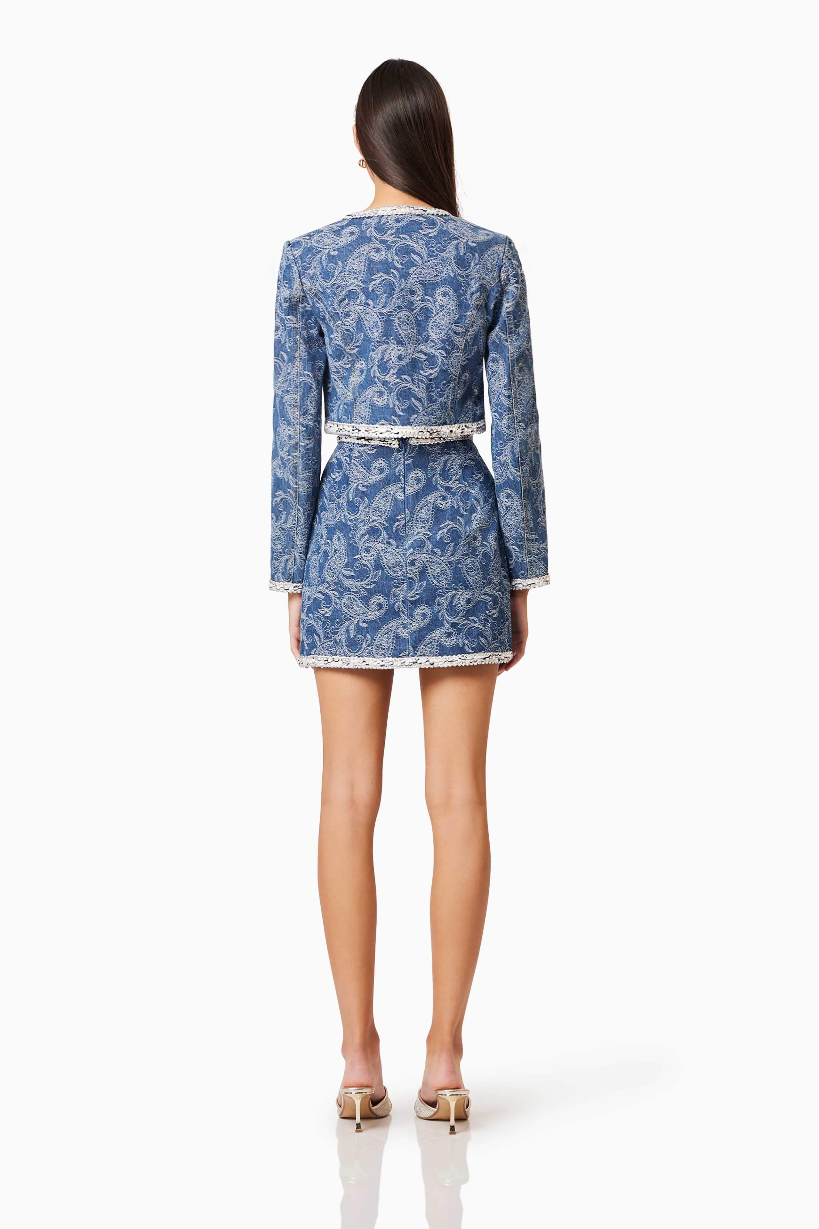 Denver Denim Set In Blue