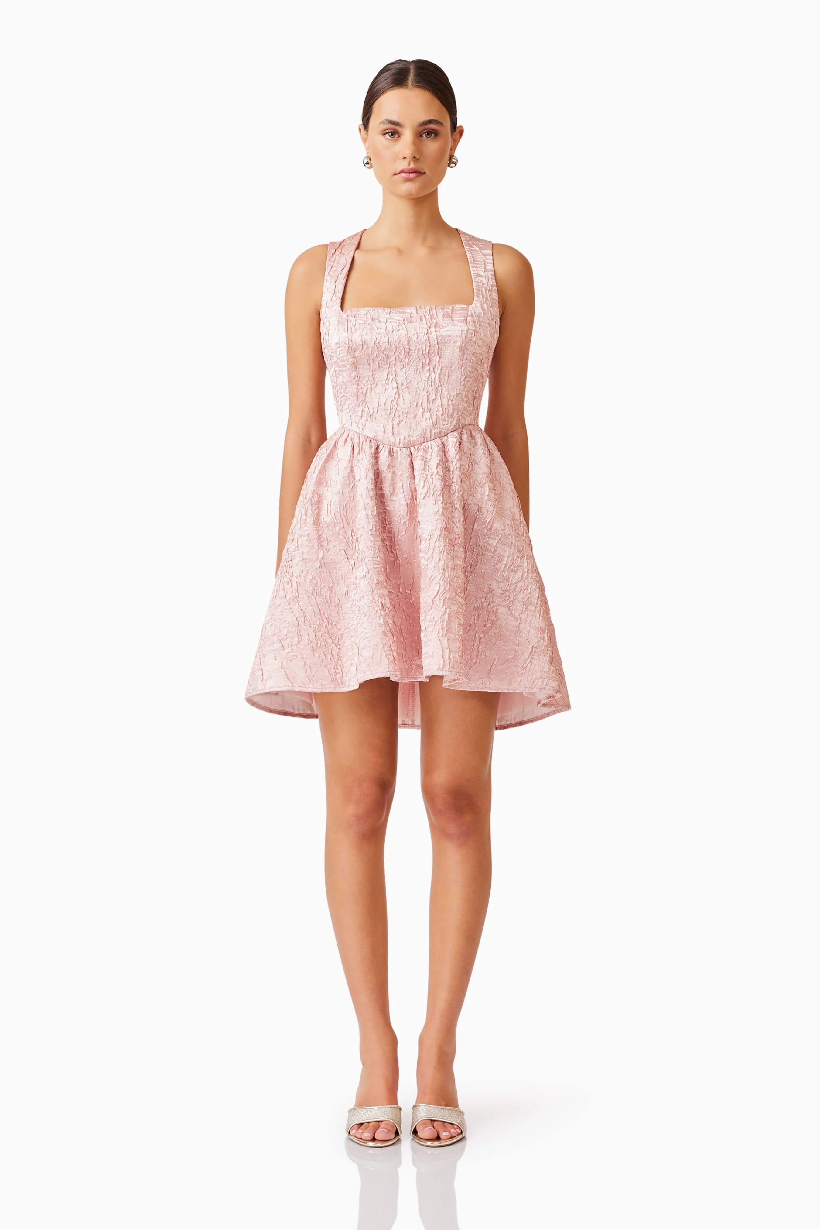 Joesphine Corset Mini Dress in Pink