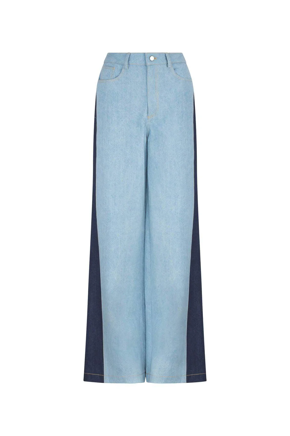 CURAAE Lyon Wide Leg Denim Jeans