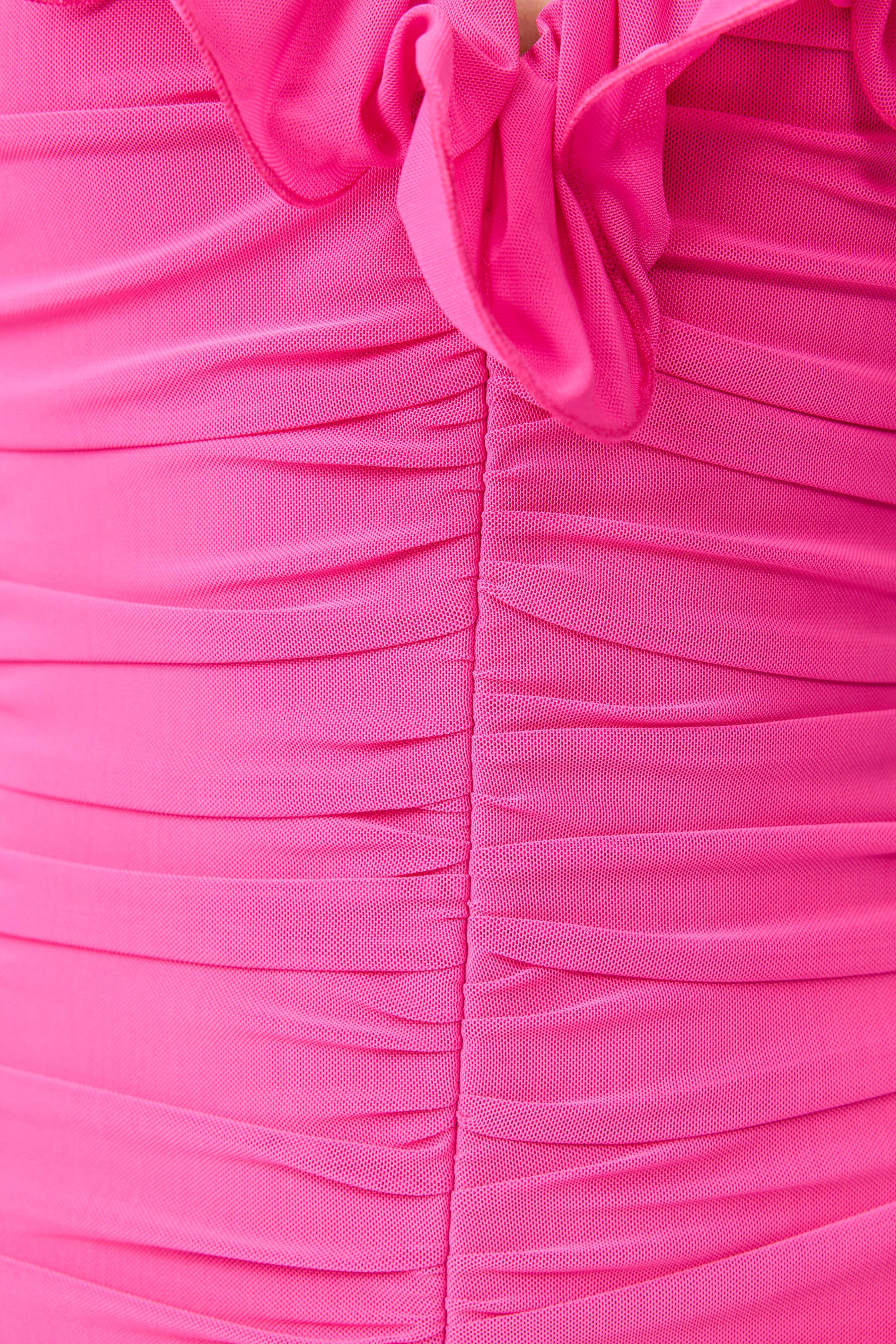 Celina Sweetheart Maxi Dress in Pink