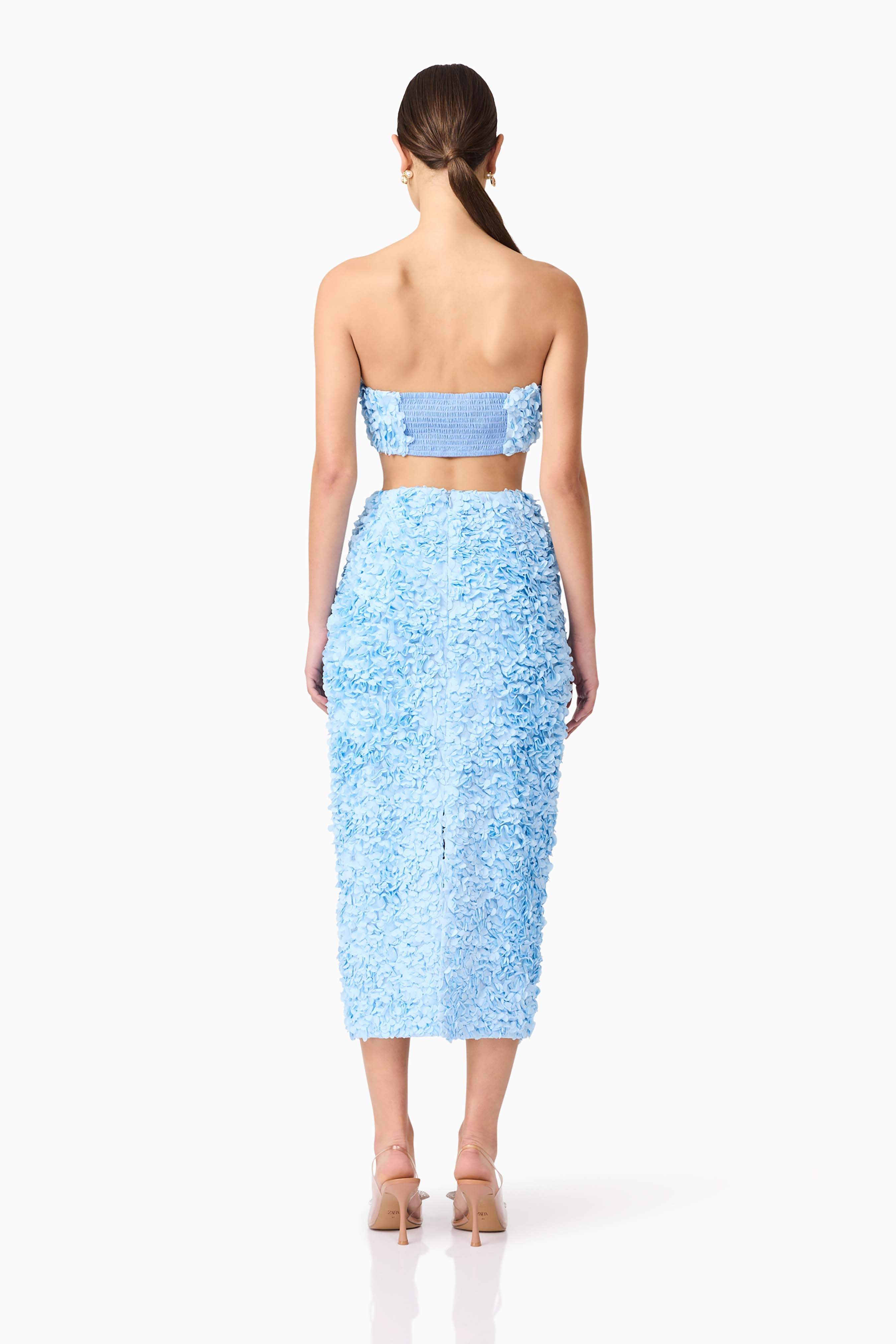 Kaia Floral Set in Blue