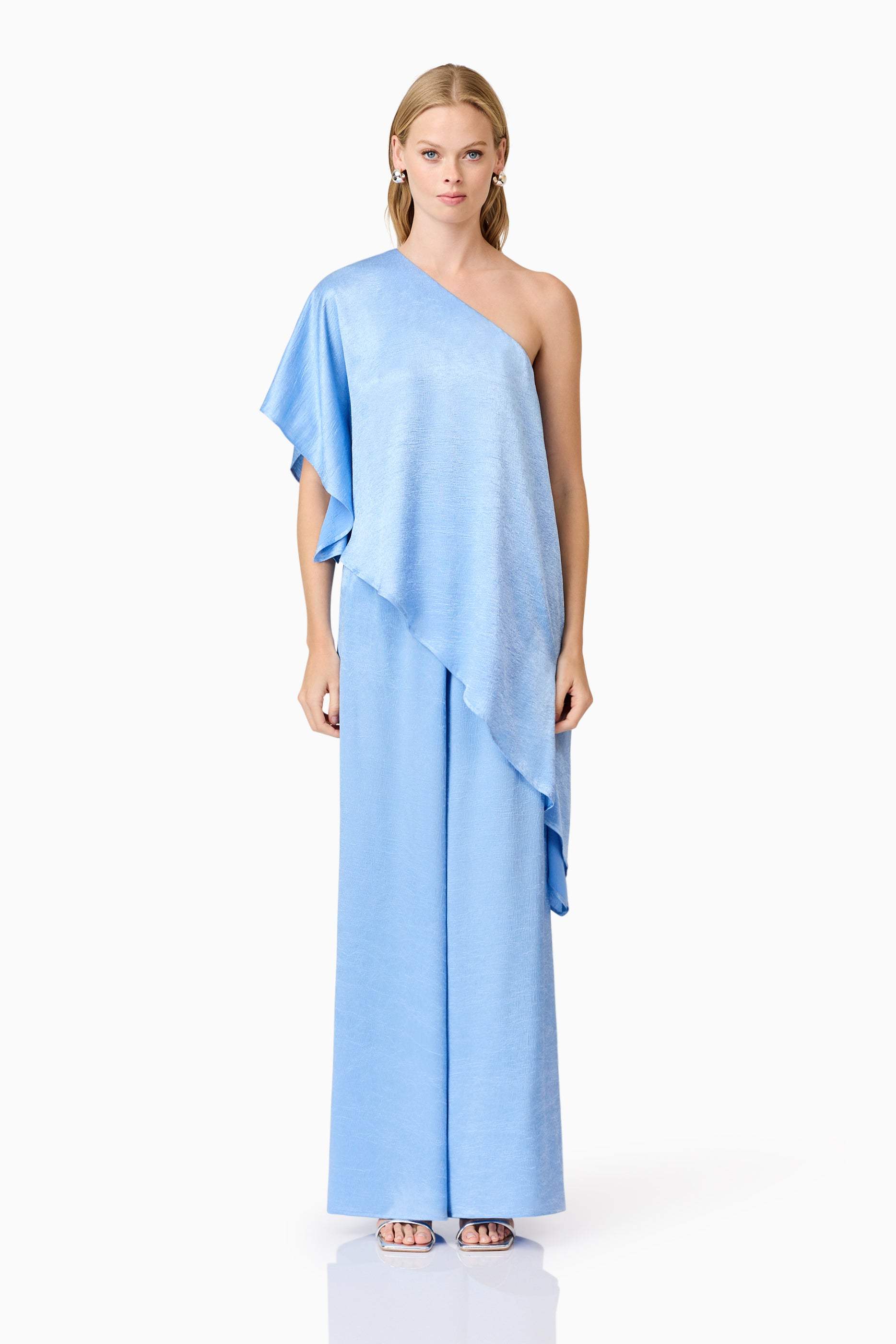 CURAEE Fleur Satin Trousers