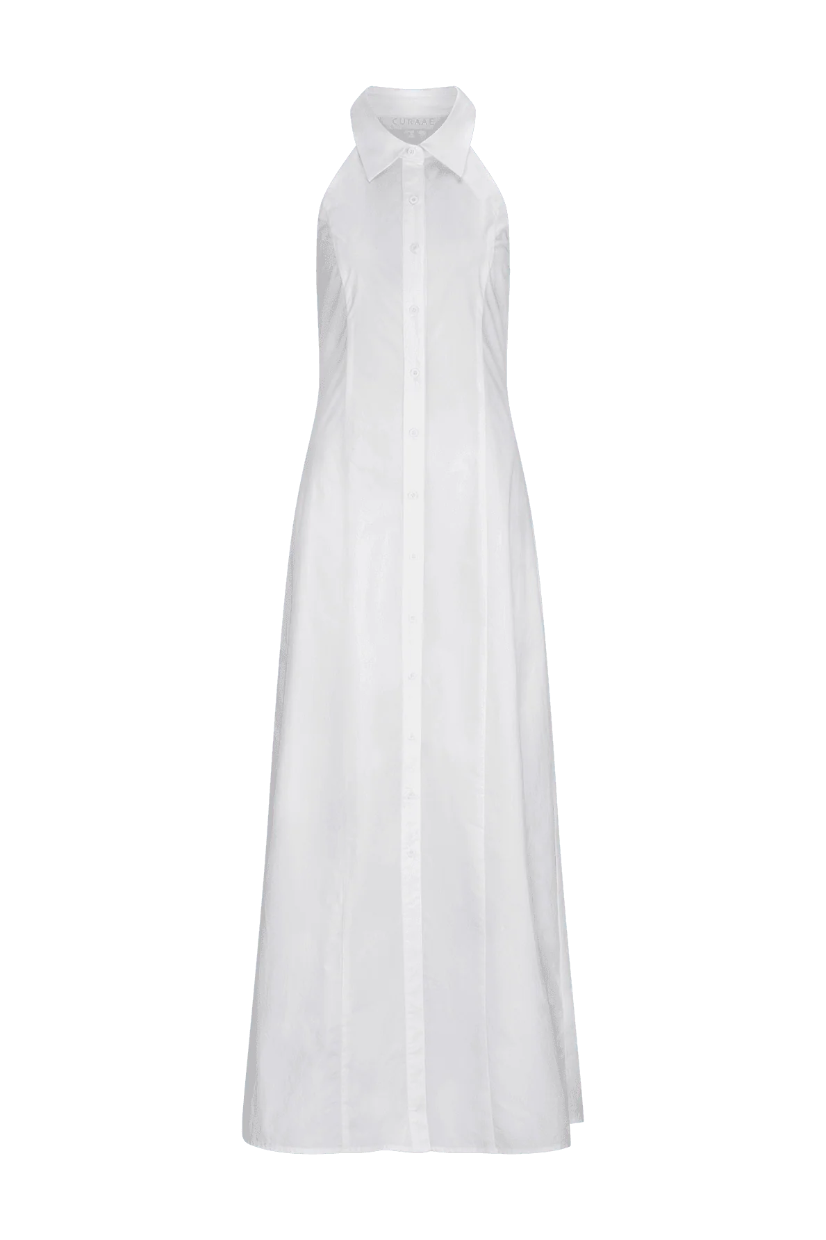 CURAAE Chelsea Sleeveless Maxi Dress in White