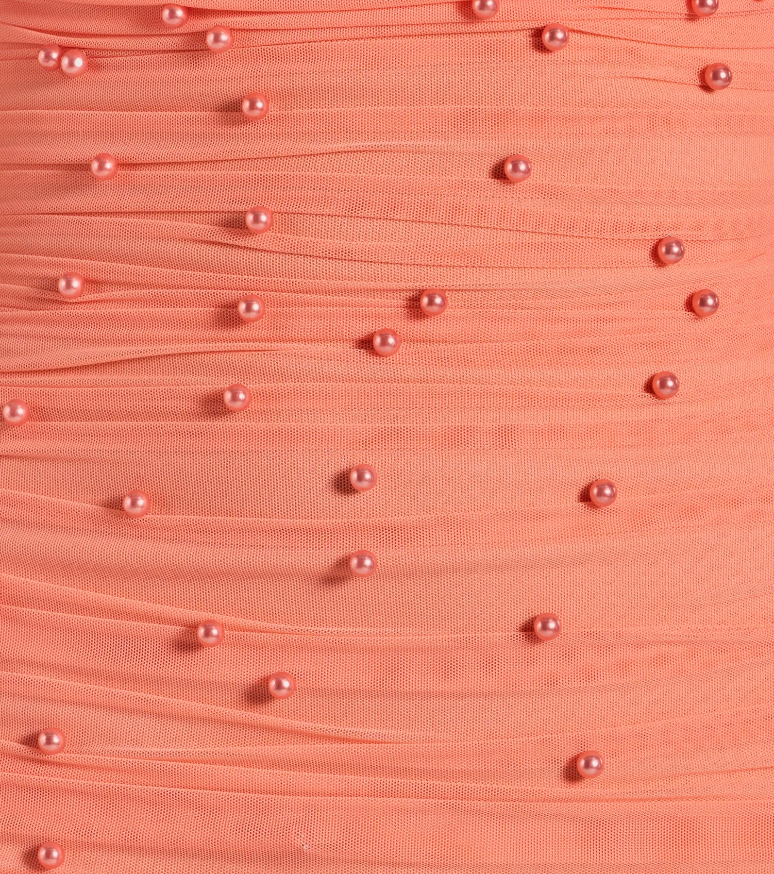 Kristen Faux Pearl Mini Party Dress