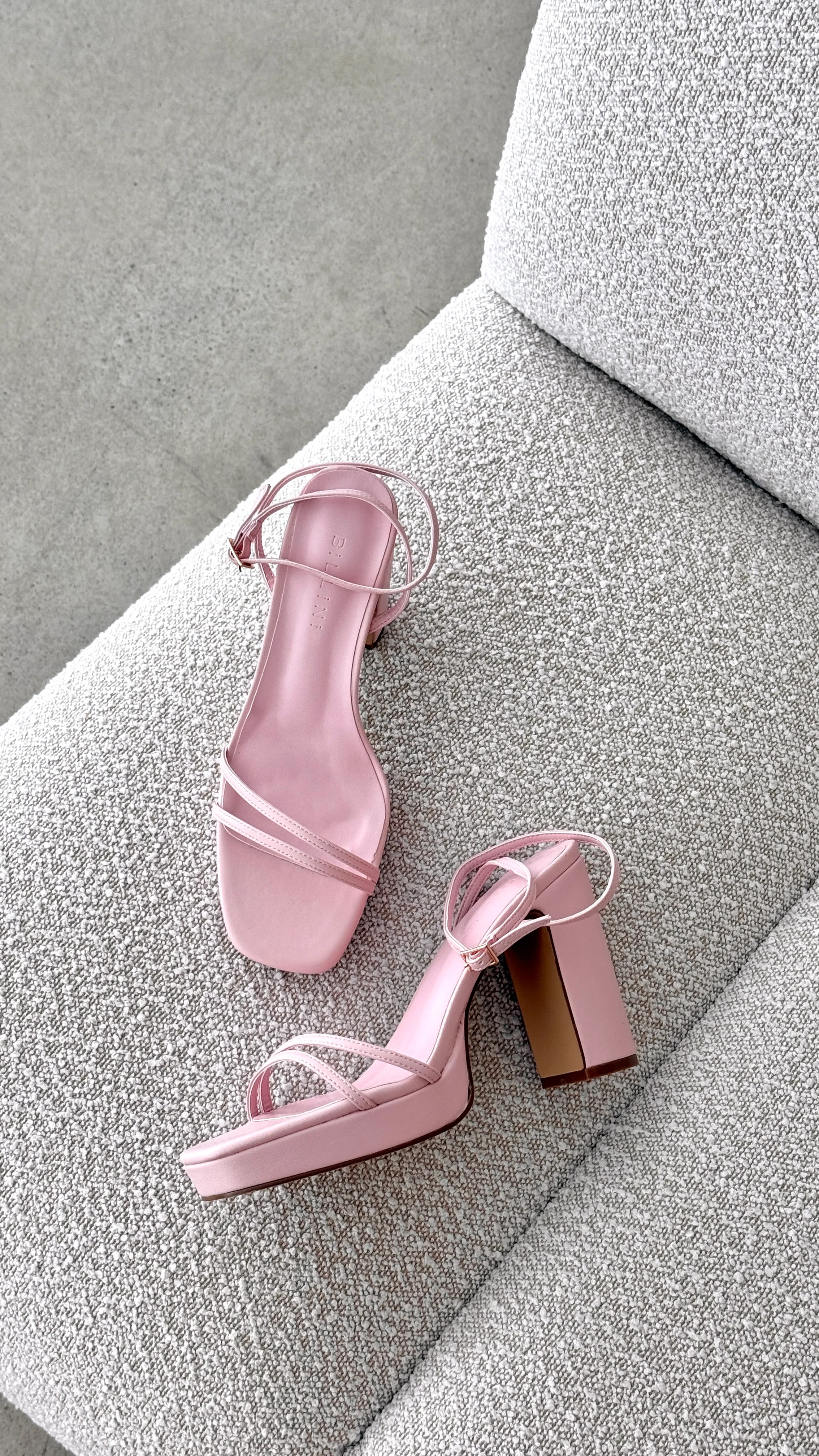 Shiloh Heel - Baby Pink