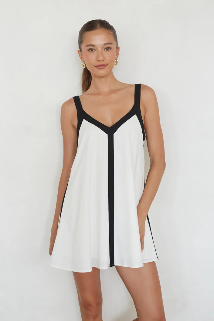 Oak Shift Mini Dress