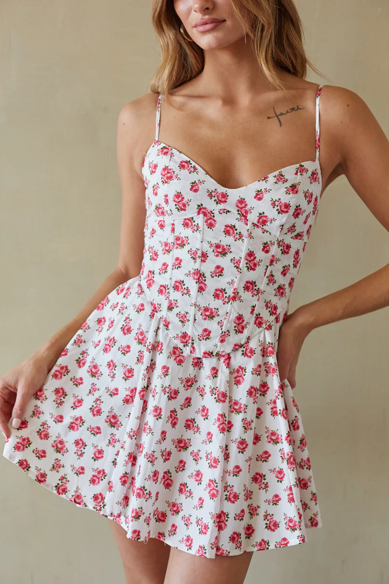 Corinne Corset Mini Dress