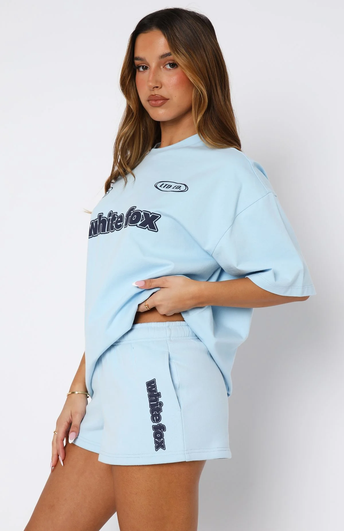 Ready To Go Lounge Shorts Baby Blue