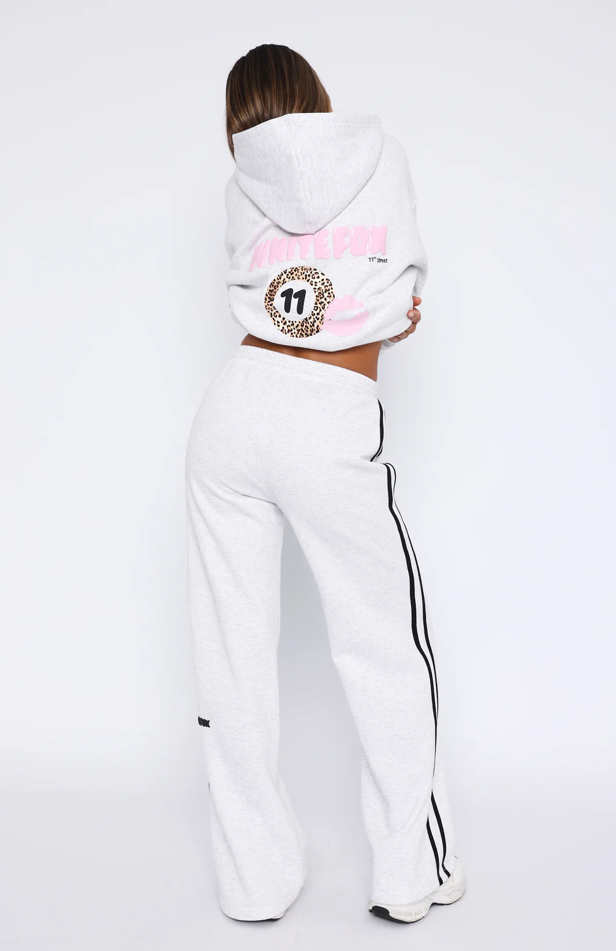 11th Street Out & About Wide Leg Sweatpants Glaze