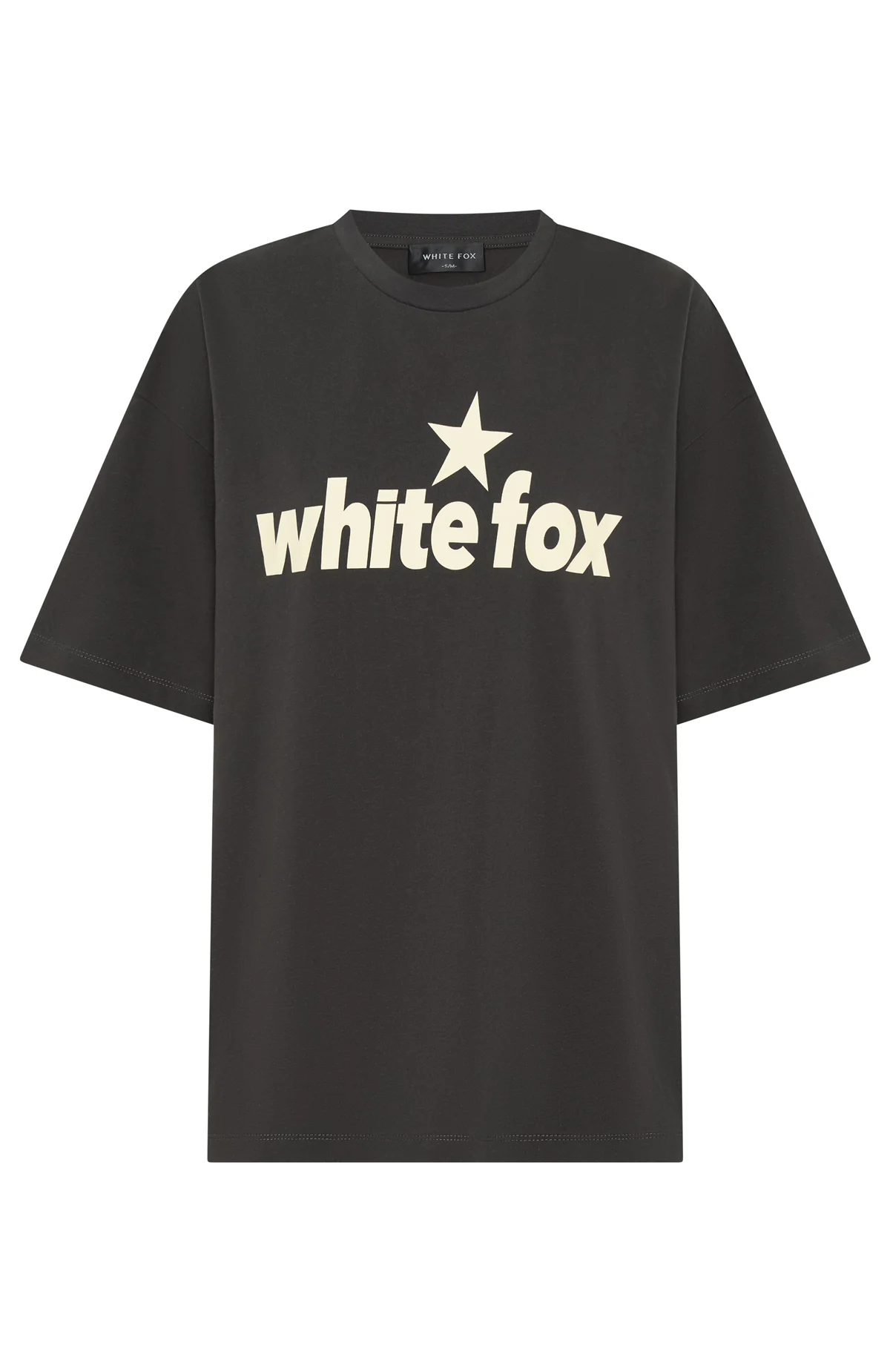 From The Archives Charli Oversized Tee Charcoal