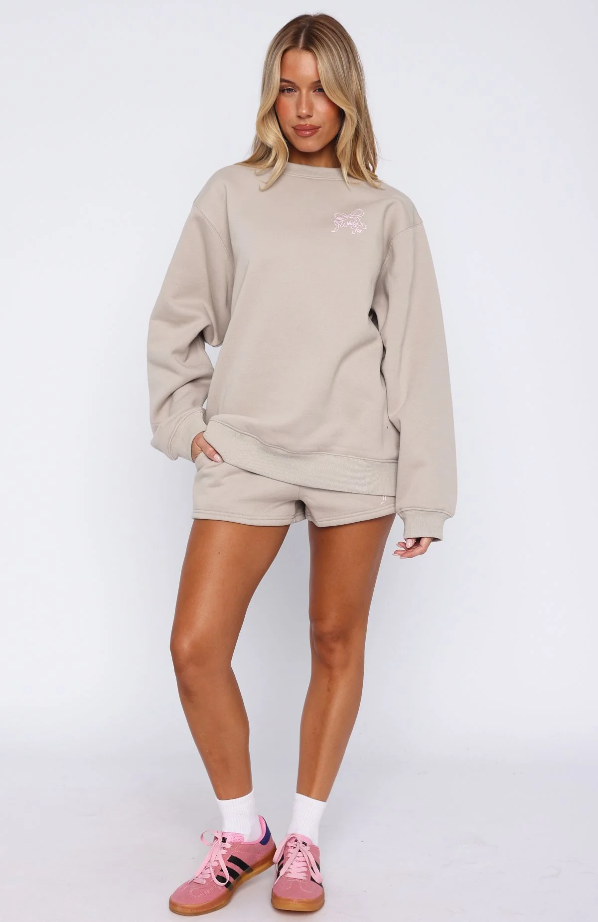 Love You Forever Lounge Shorts Moon