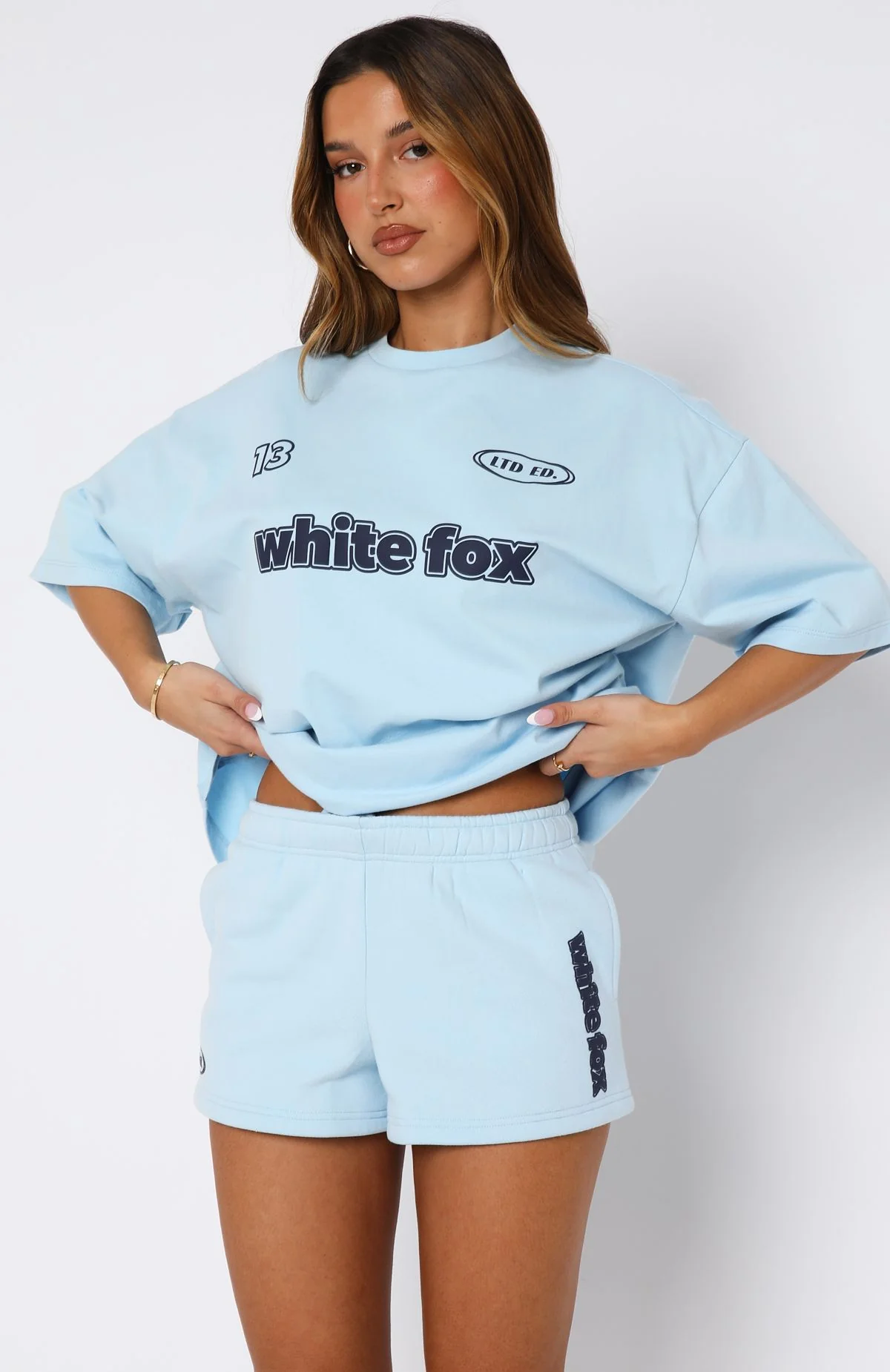 Ready To Go Lounge Shorts Baby Blue