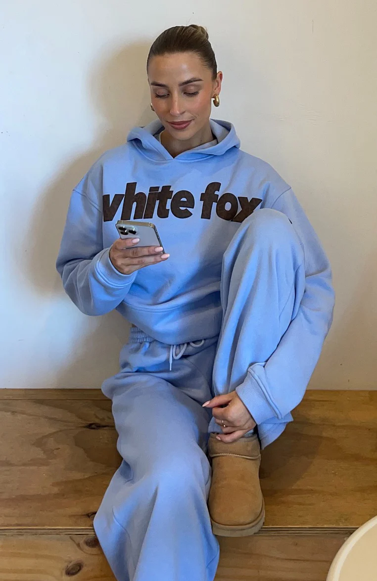 From The Archives Allora Oversized Hoodie Blue