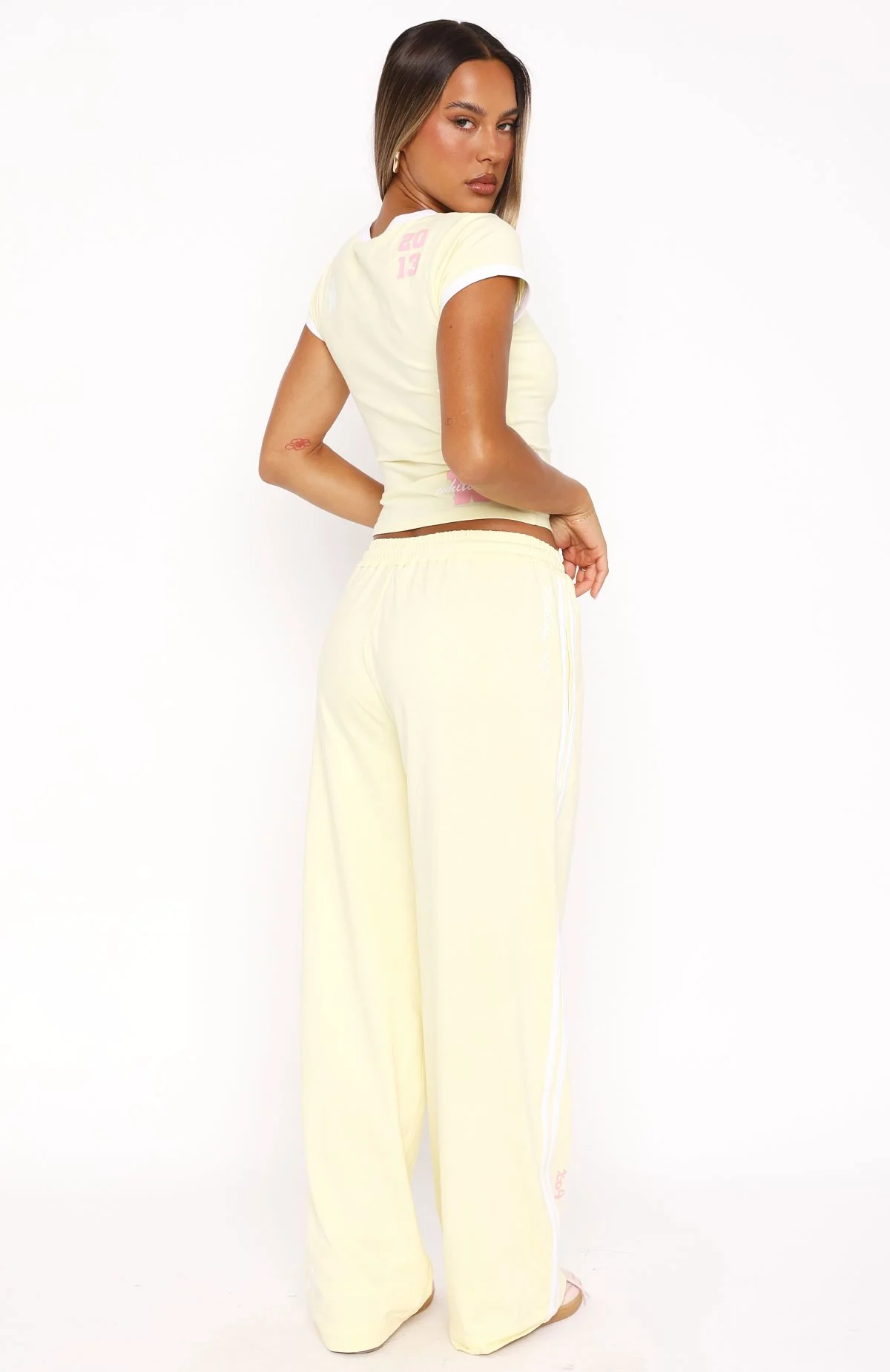 All Star Season Track Pants Lemon