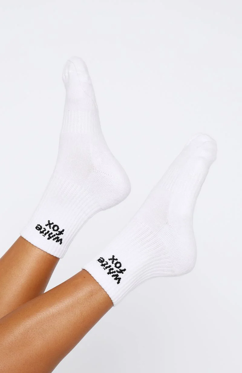 From The Archives Socks White/Black